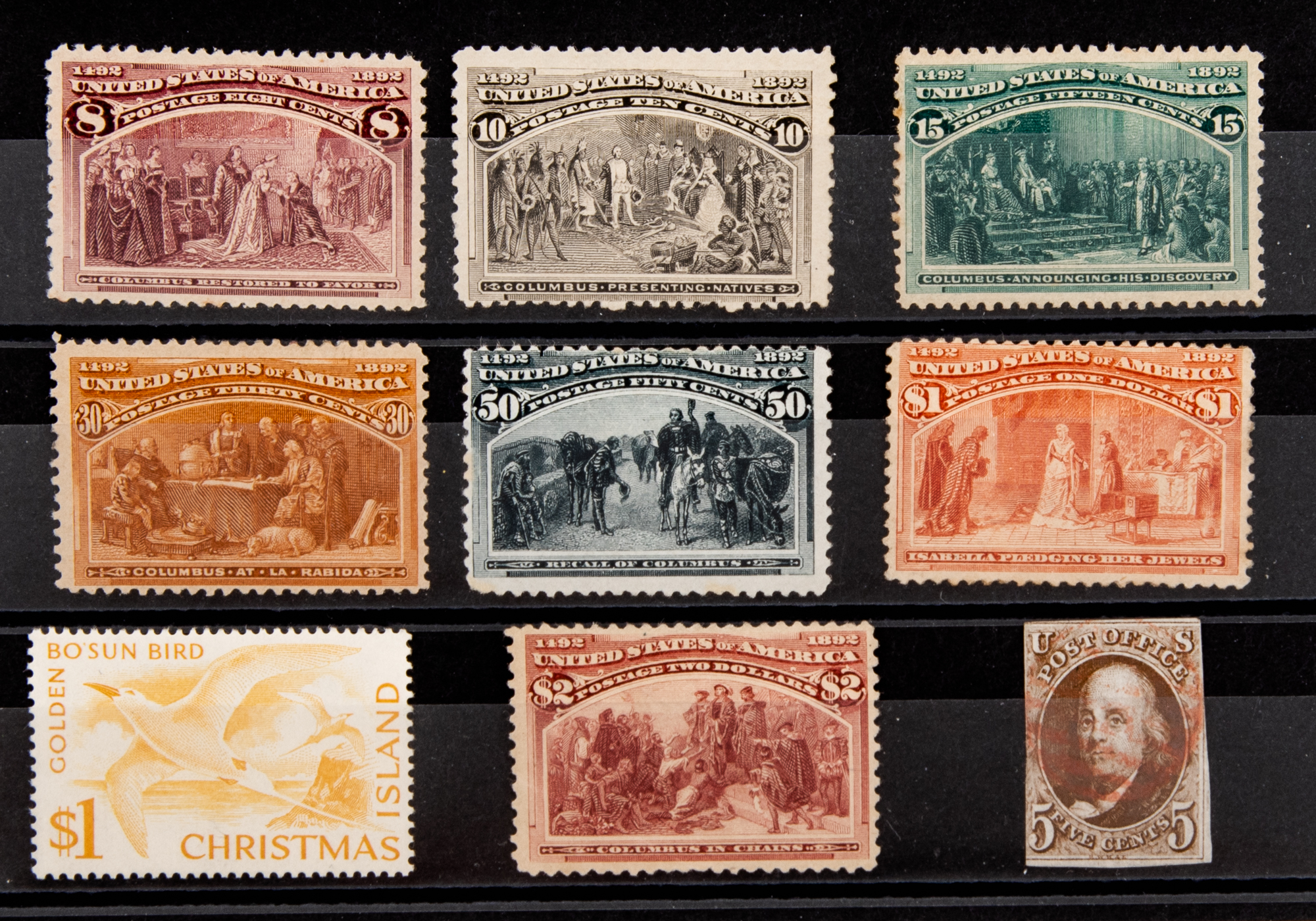Lot image - United States and British Stamp Group