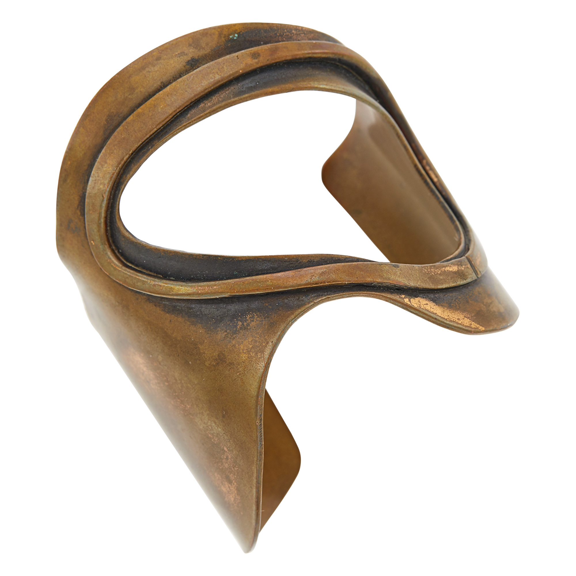 Lot image - Art Smith Copper Cuff Bangle Bracelet