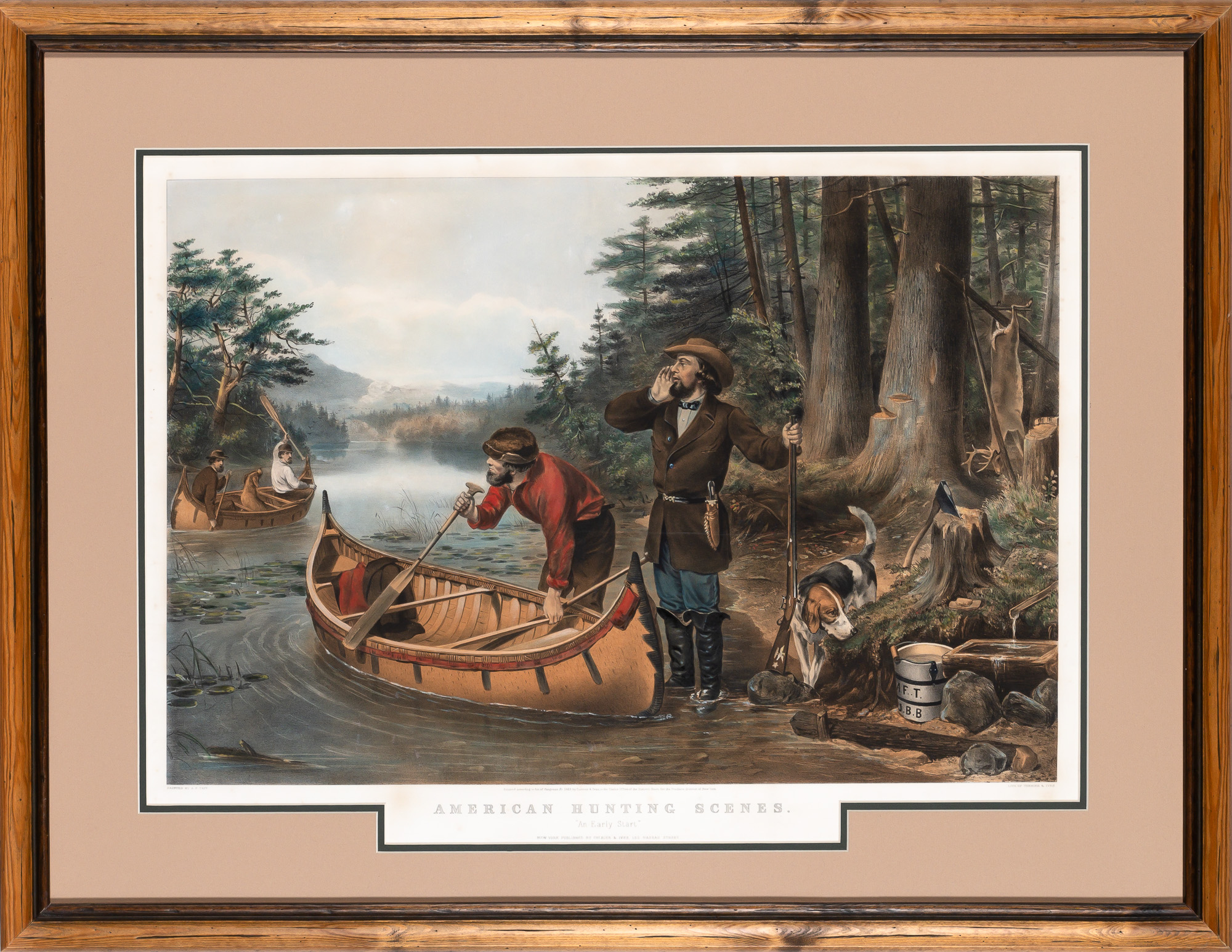 Lot image - Currier & Ives, publishers