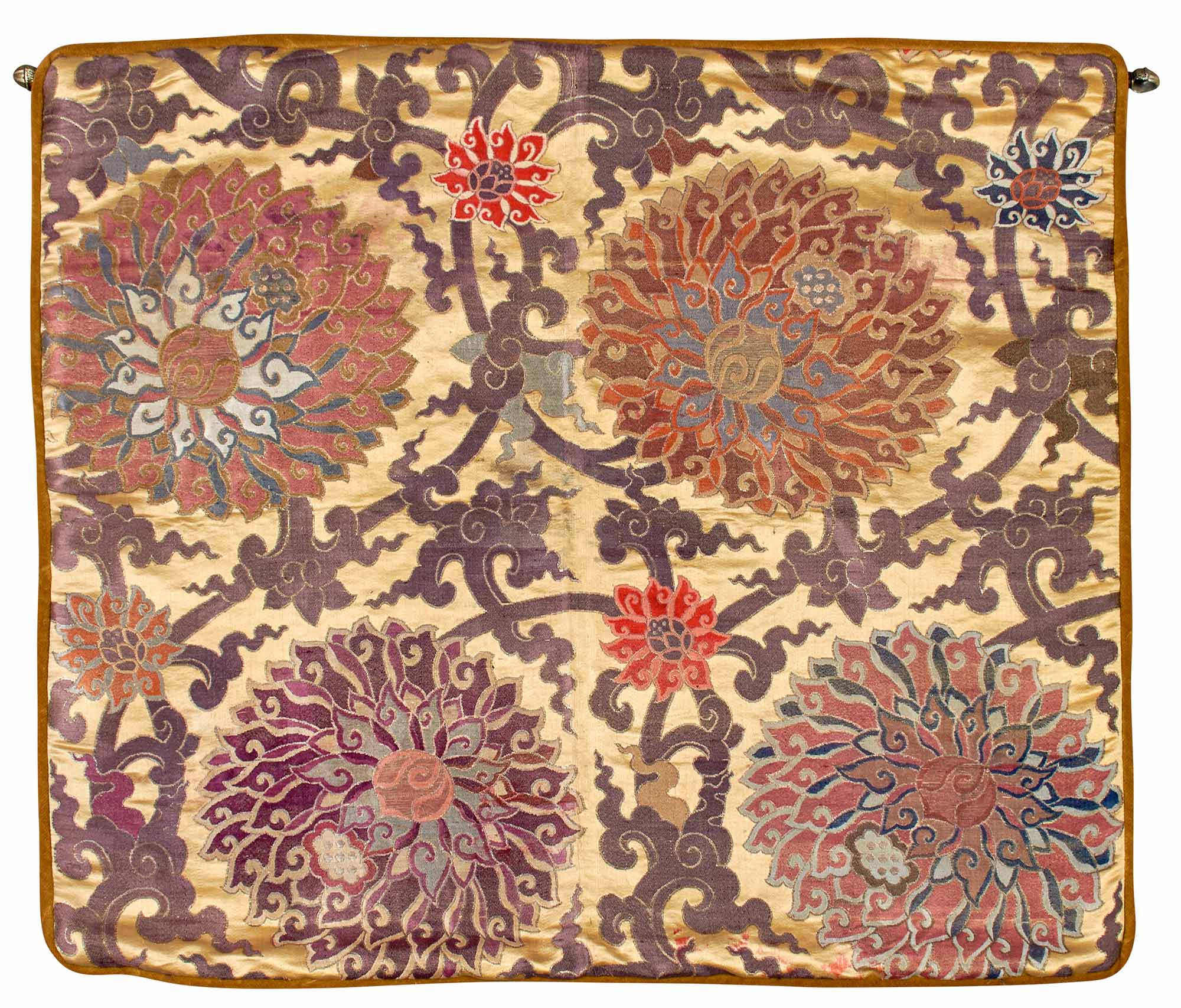 Lot image - Chinese Silk Textile Fragment