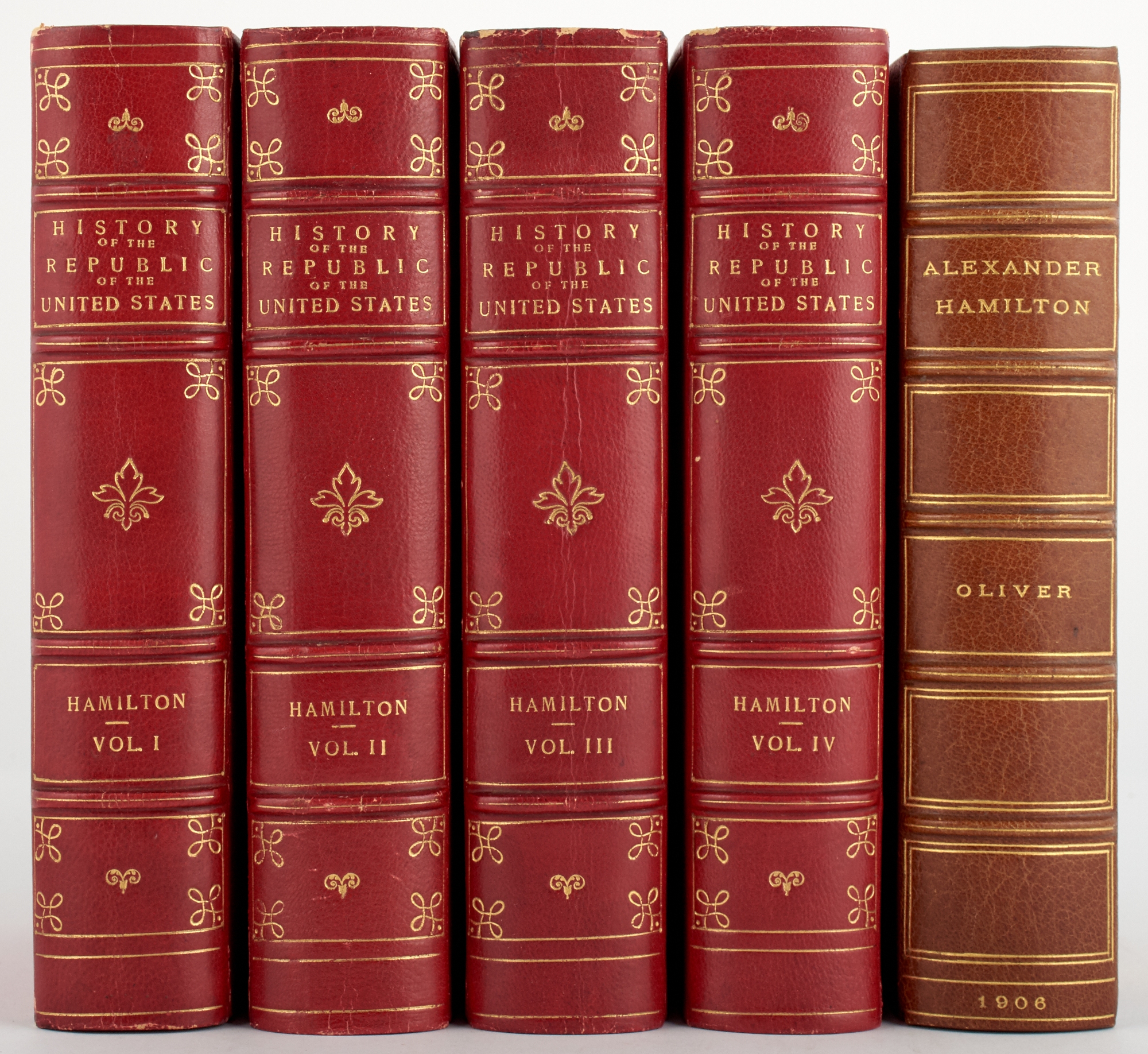 Lot image - [HAMILTON, ALEXANDER]  History of the Republic of the United States of America, as Traced in the Writings of Alexander Hamilton.