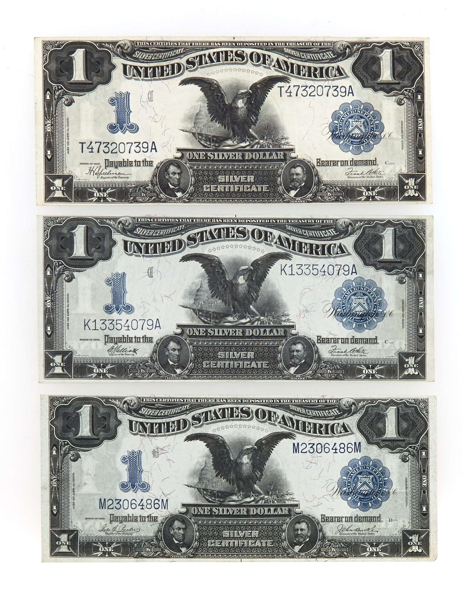 Lot image - United States 1899 $1 Black Eagle Fr. 232