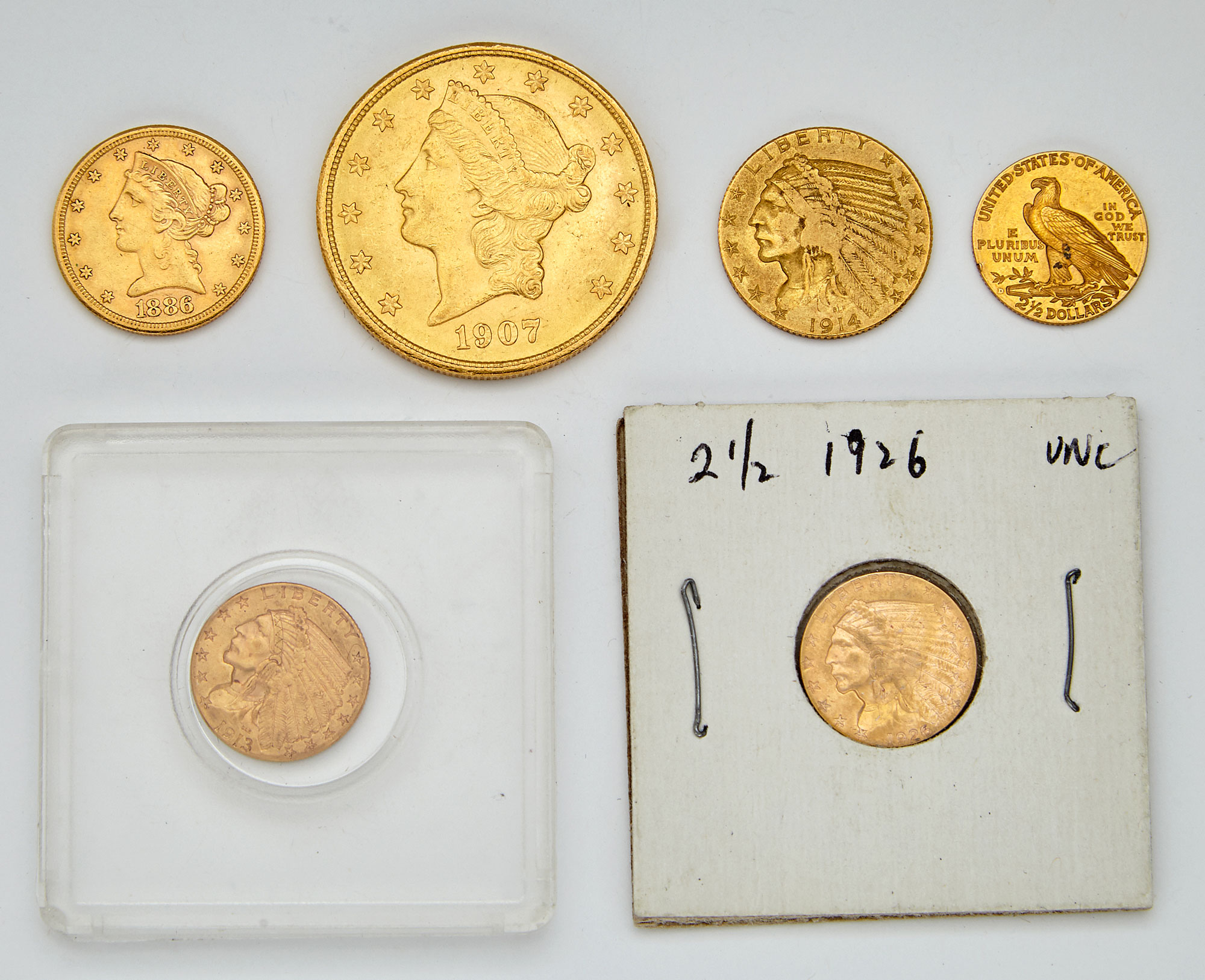 Lot image - United States Gold Coins