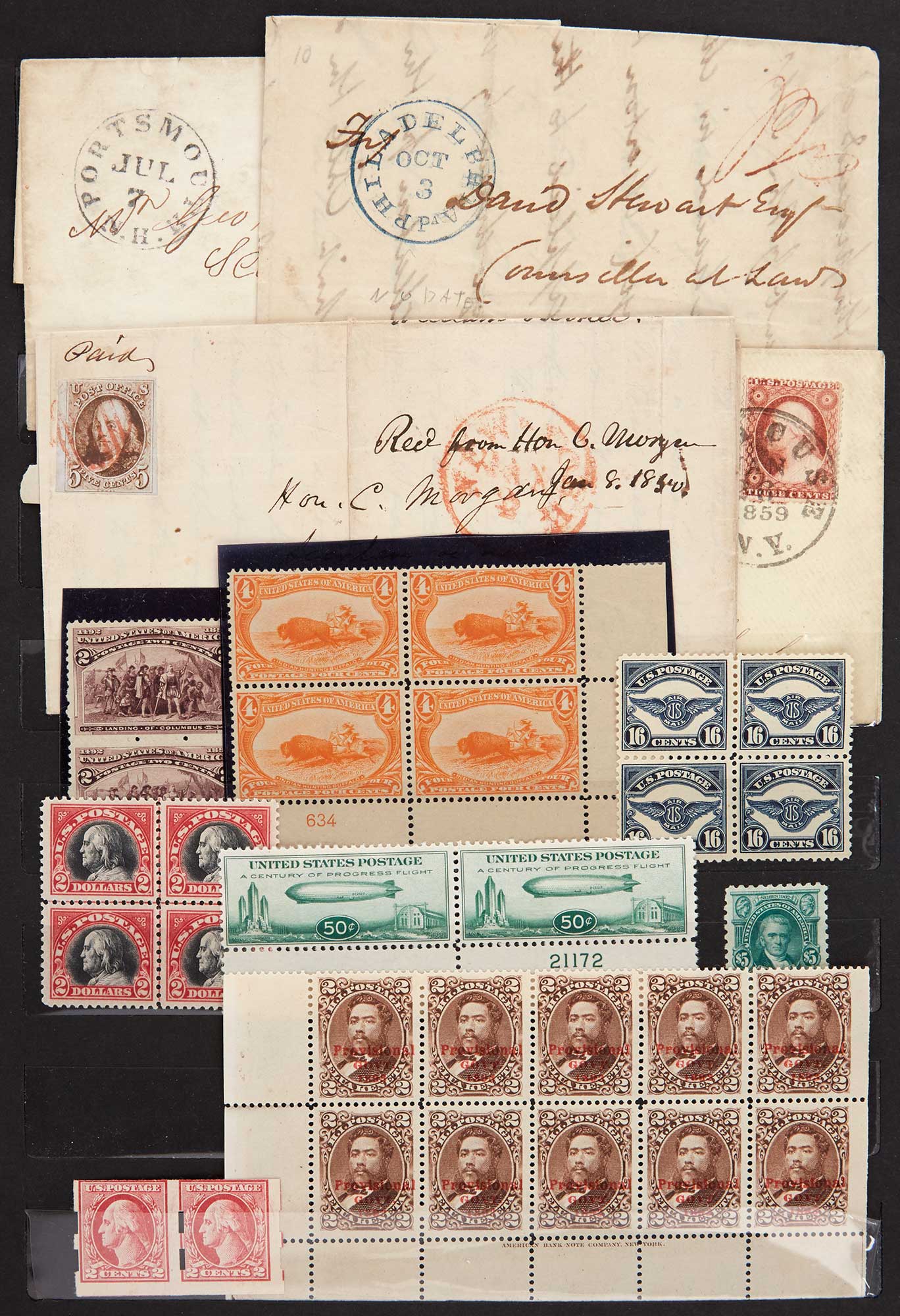 Lot image - United States Postage Stamp Group