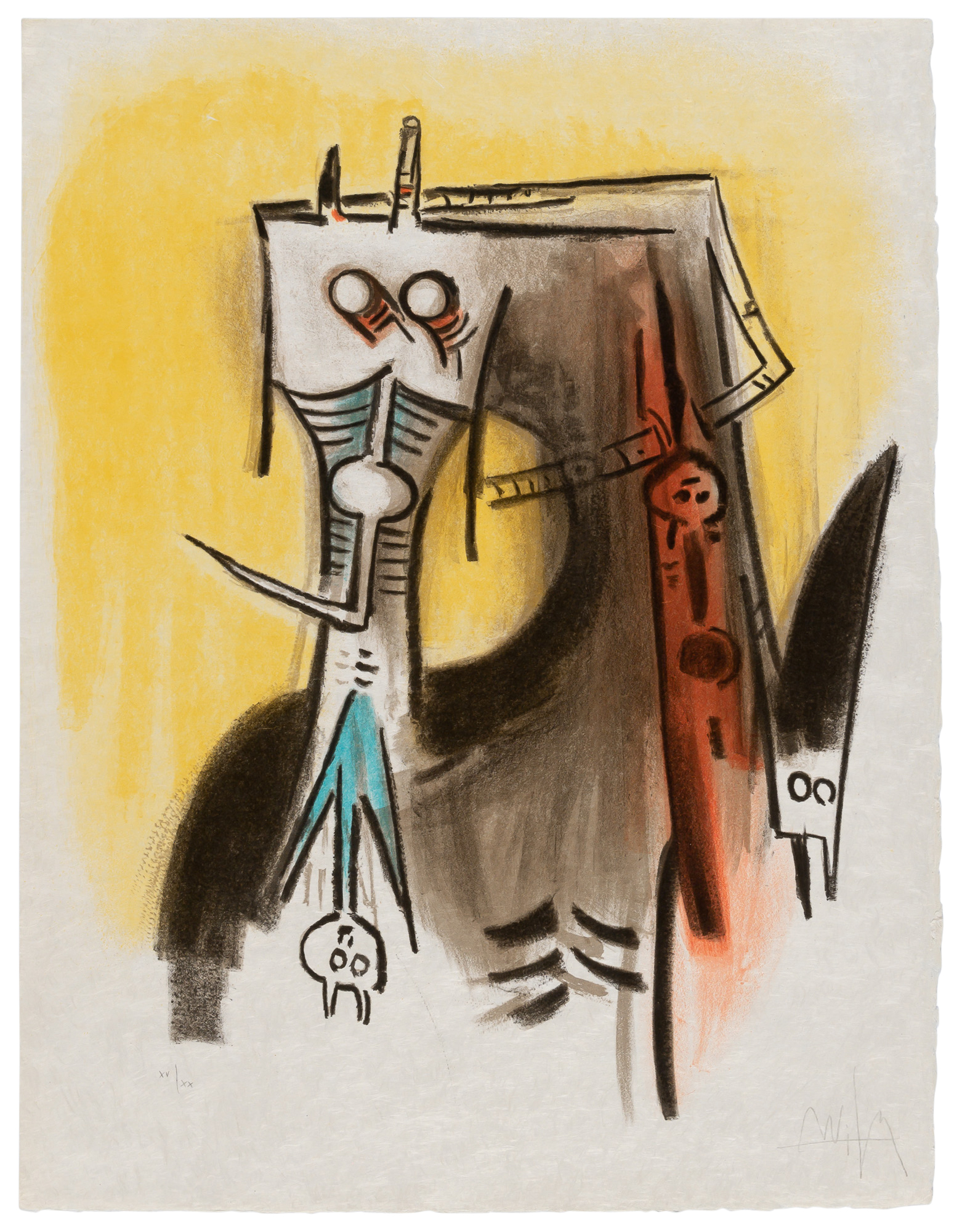 Lot image - Wifredo Lam (1902-1982)