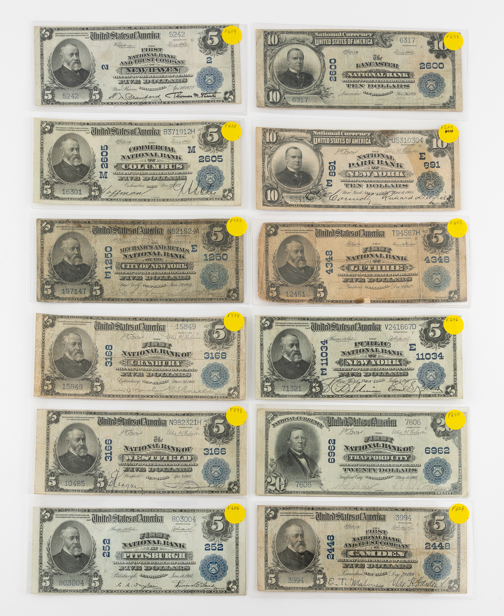 Lot image - United States National Bank Note Third Charter Period