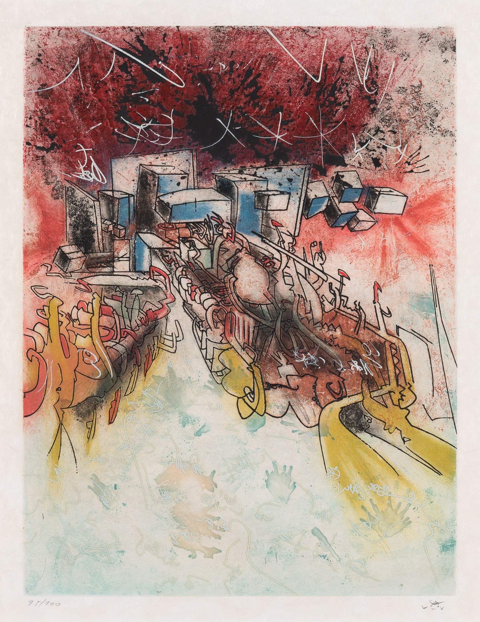 Lot image - Roberto Matta (1912-2002)