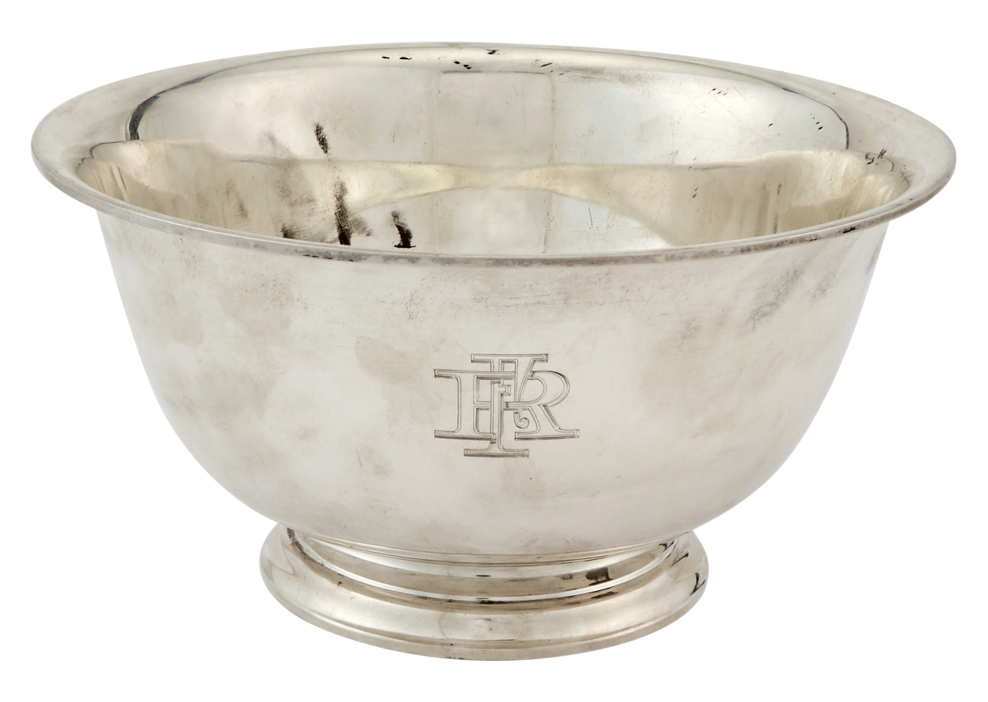 Lot image - Black Starr and Frost Sterling Silver Revere Form Bowl