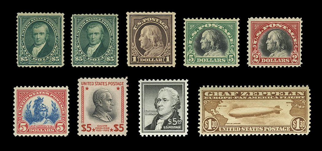 Lot image - United States Better Mint Singles