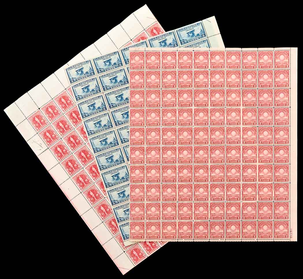 Lot image - United States Mint Sheet Holding