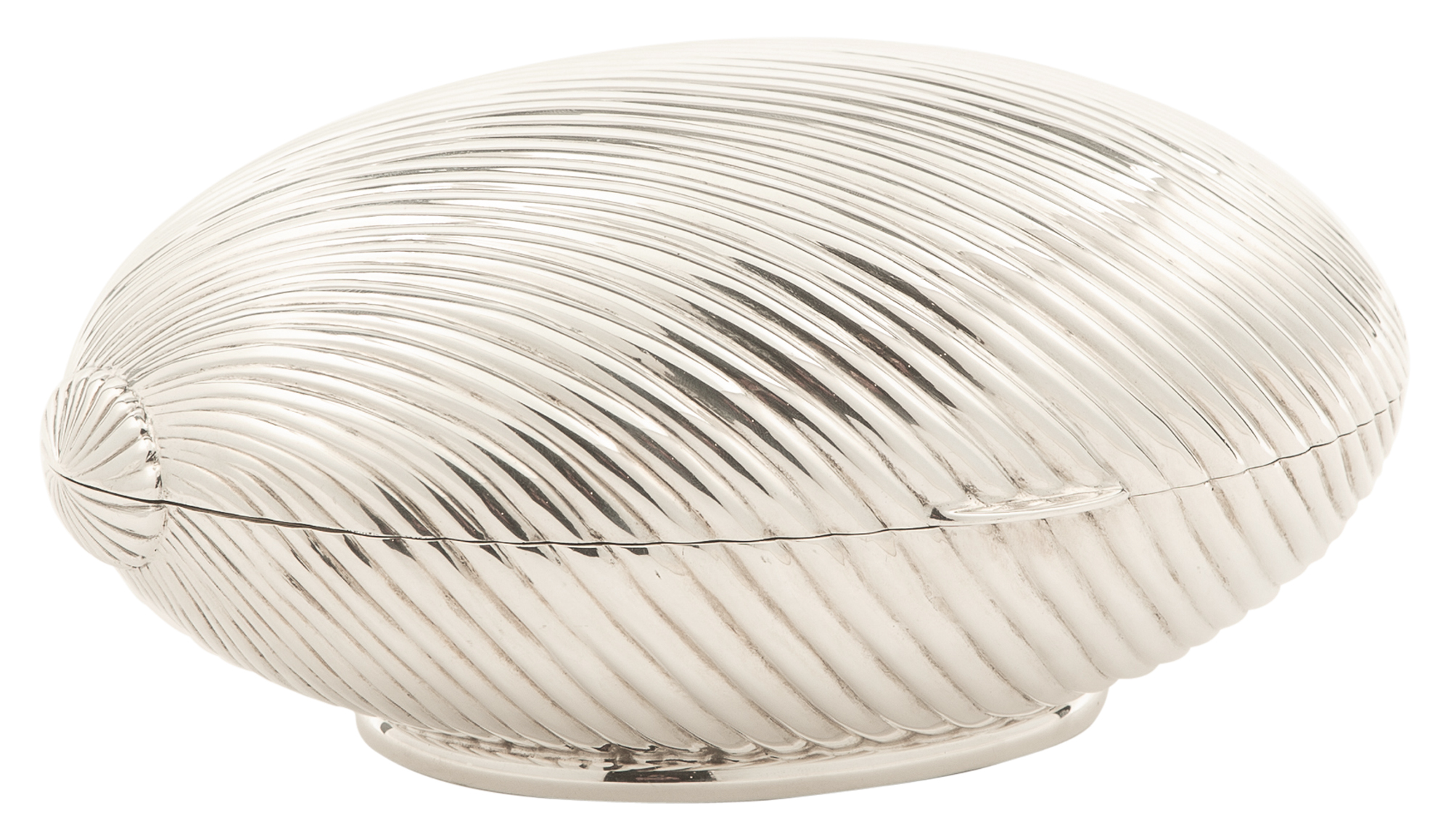 Lot image - Gucci Sterling Silver and Partial Gilt Box