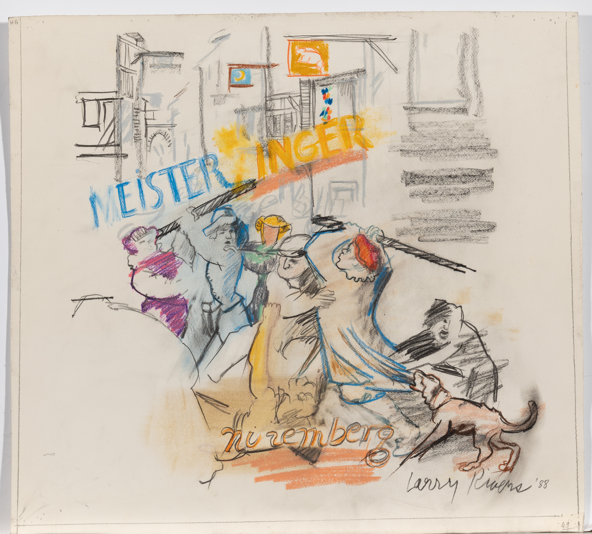 Lot image - Larry Rivers