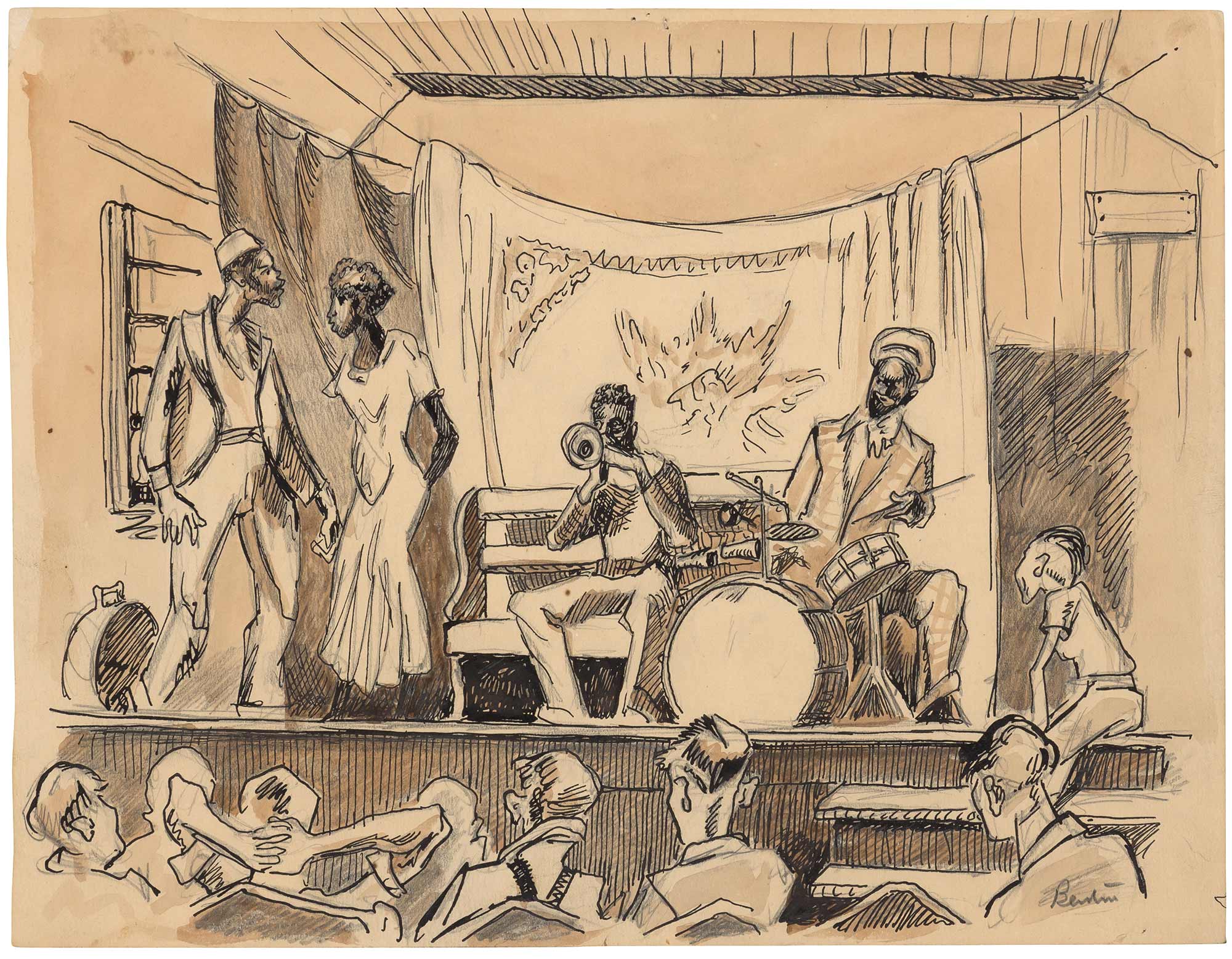 Lot image - Thomas Hart Benton