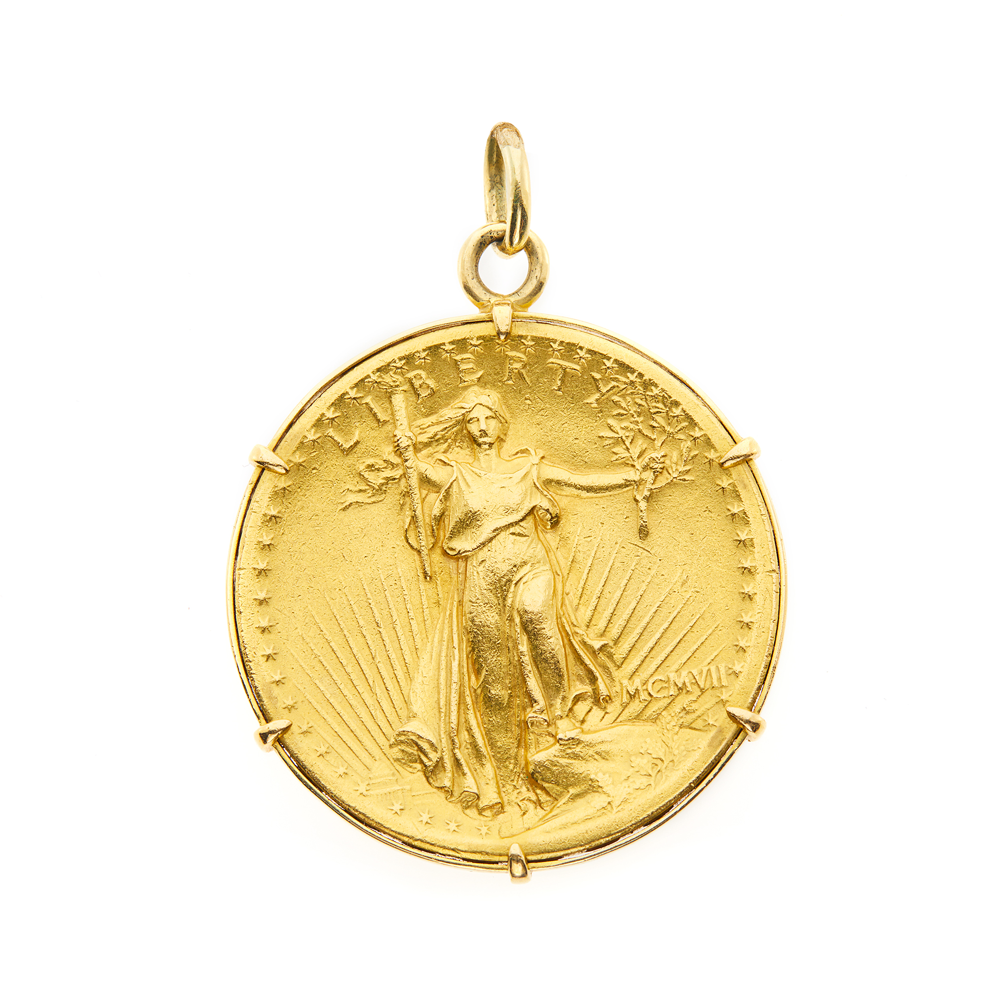 Lot image - United States 1907 St. Gaudens High Relief