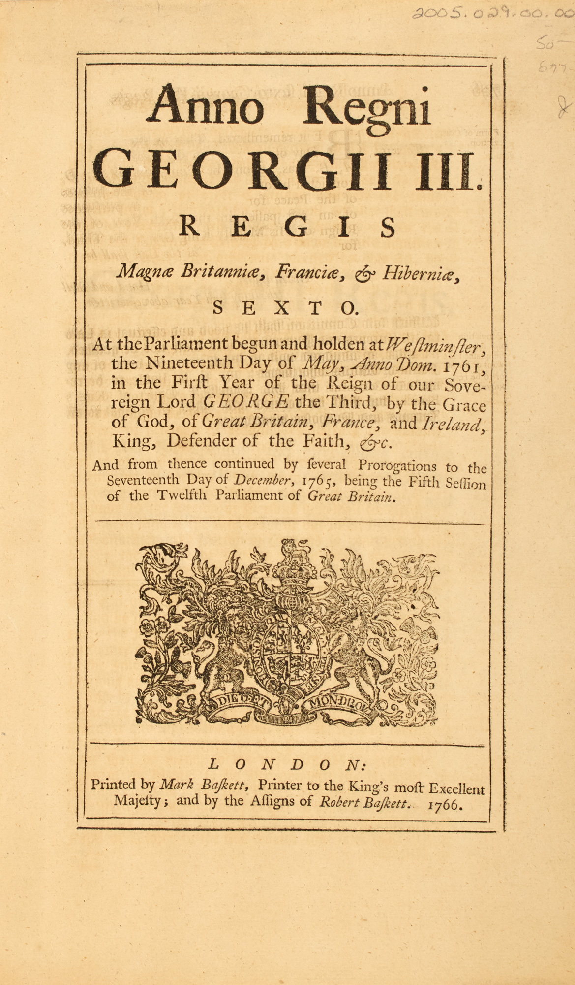 Lot image - [WEST INDIES]  Two English Acts.