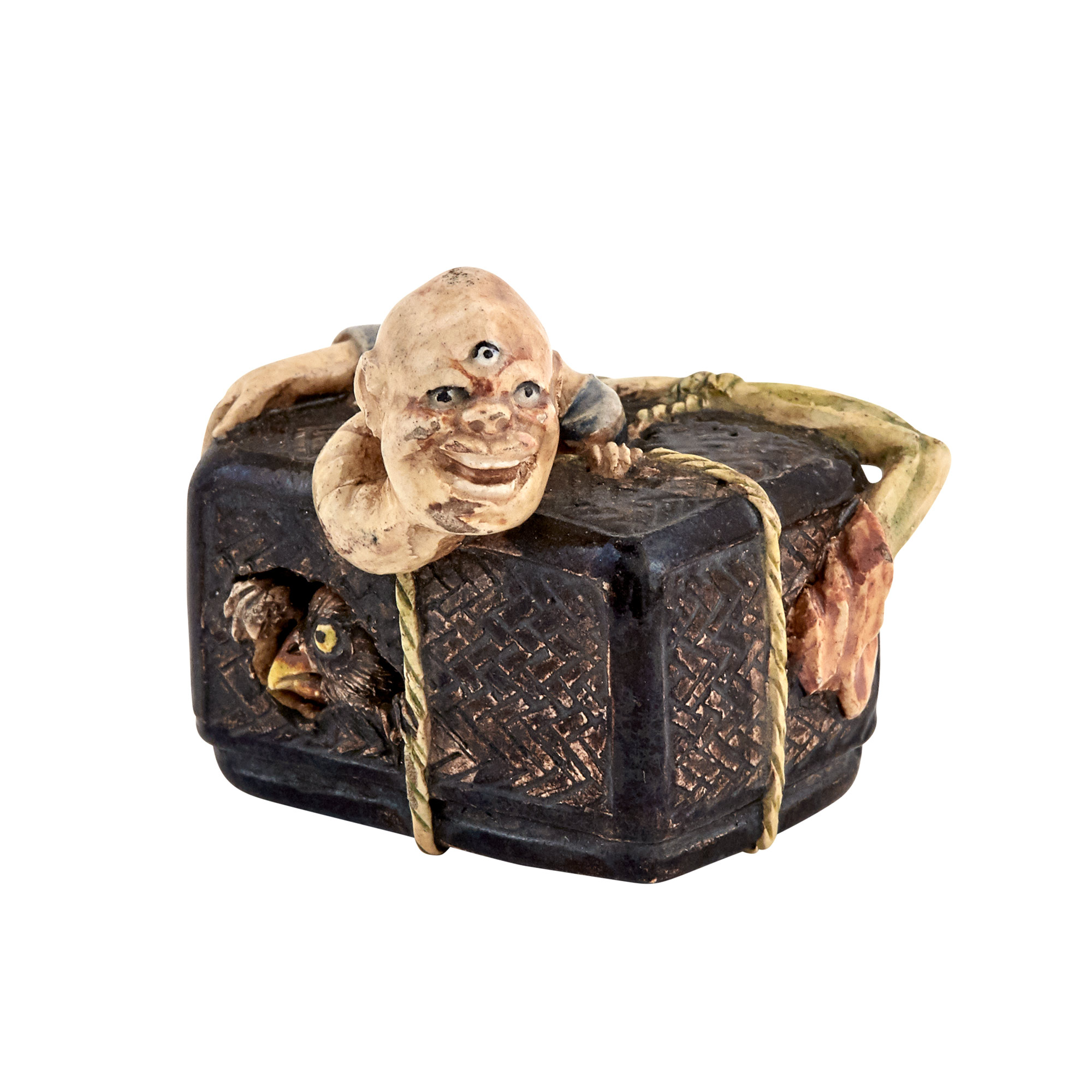 Lot image - Japanese Porcelain Netsuke