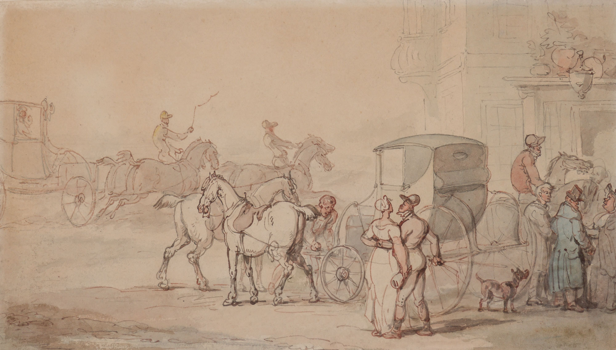 Lot image - Thomas Rowlandson