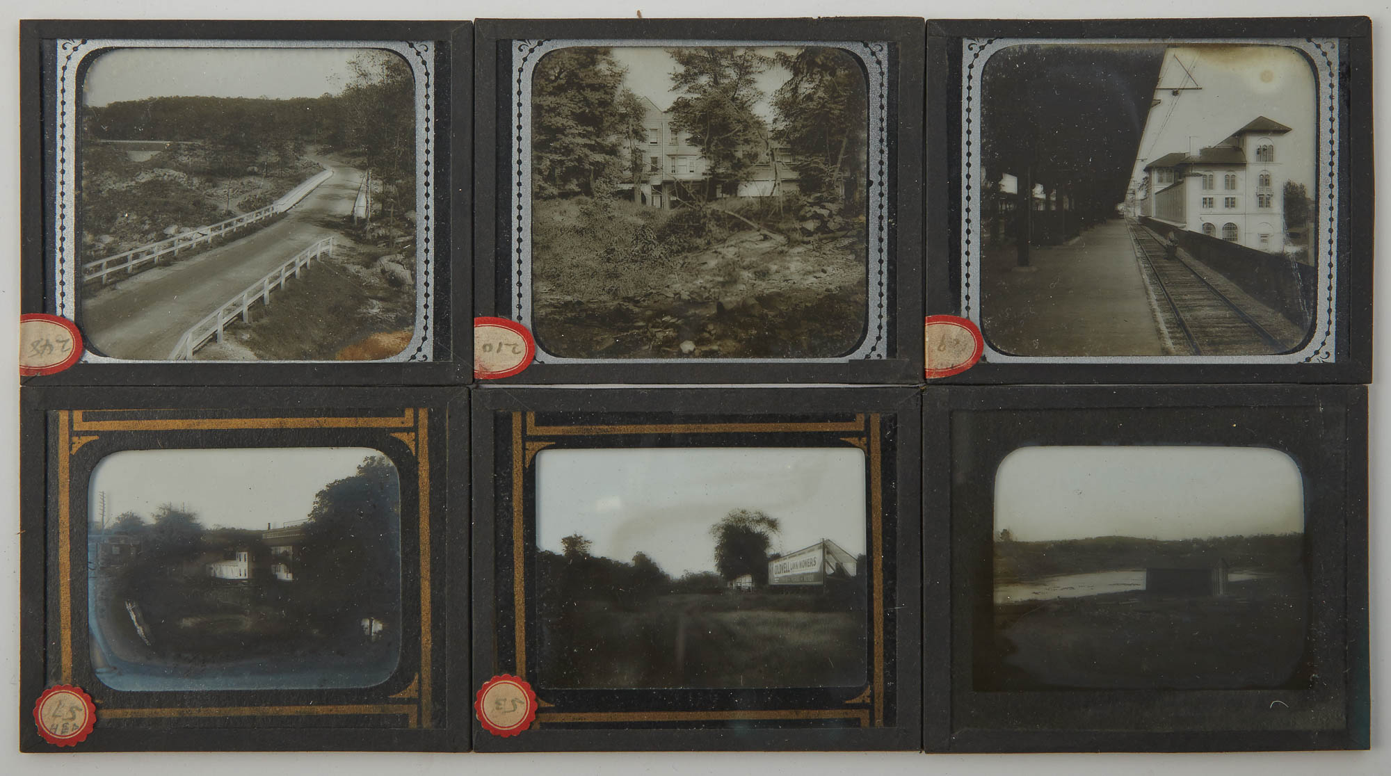Lot image - [BRONX RIVER PARKWAY]  Series of approximately ninety glass plate slides