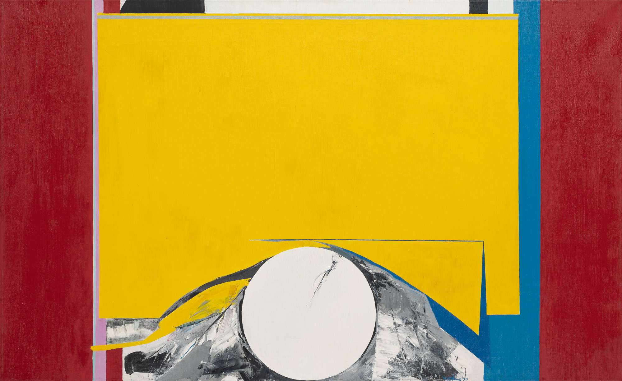 Lot image - Budd Hopkins