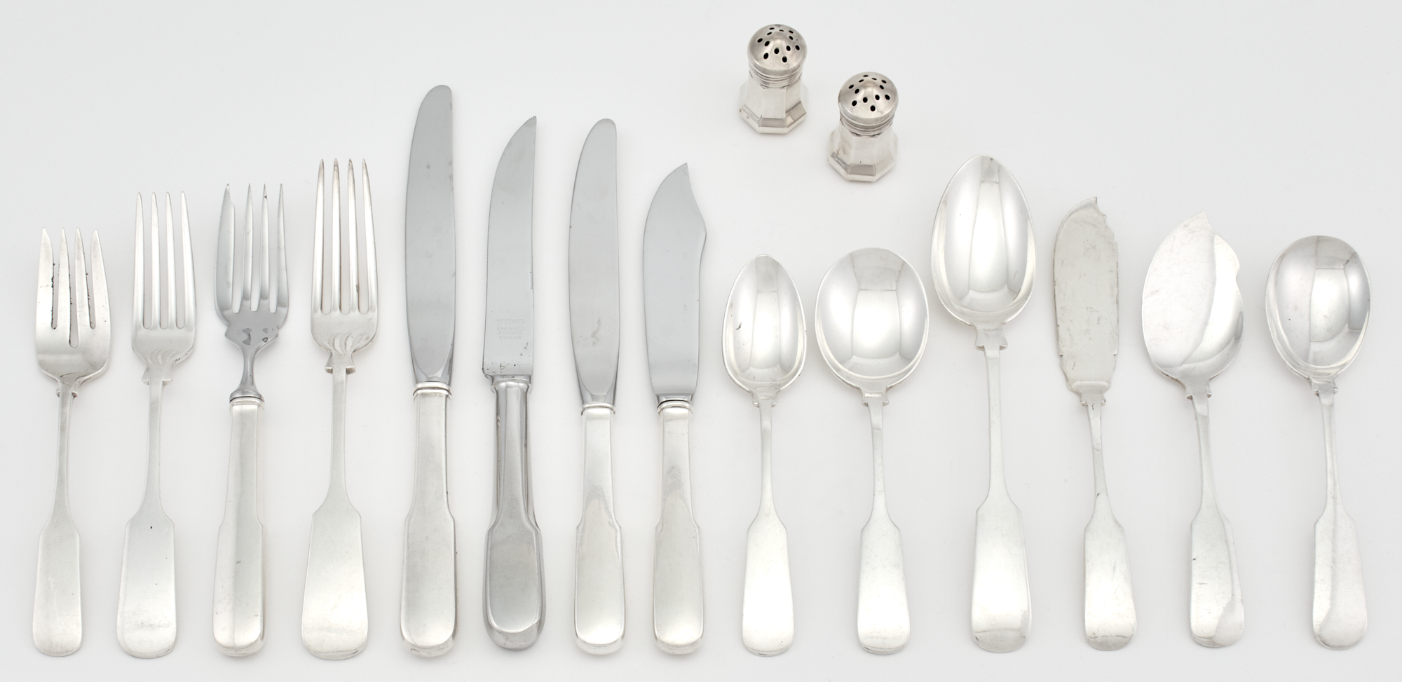 Lot image - Gorham Sterling Silver Fiddle