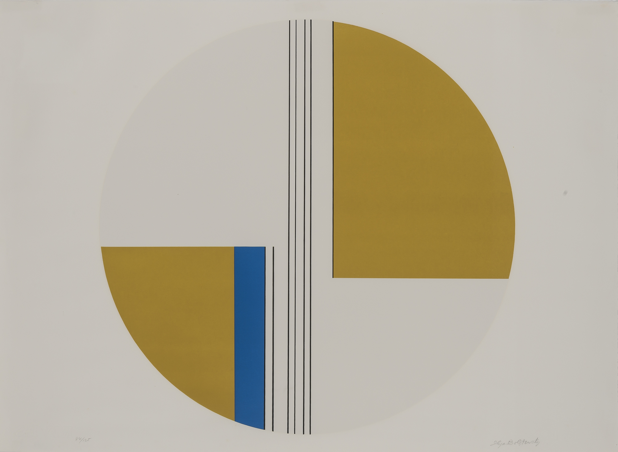 Lot image - Ilya Bolotowsky (Russian/American, 1907-1981)