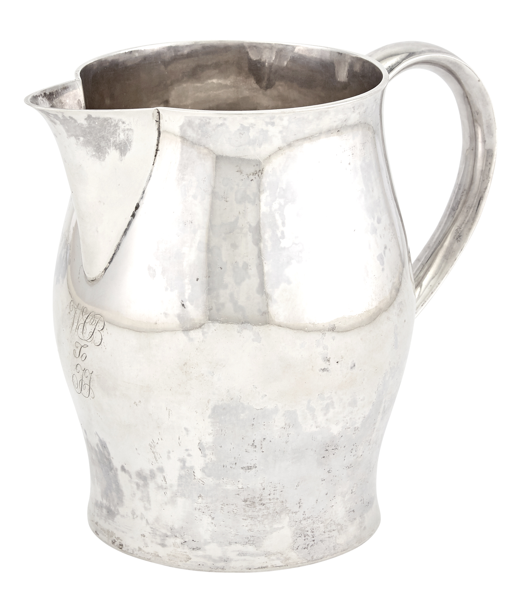 Lot image - Paul Revere Jr. Silver Pitcher