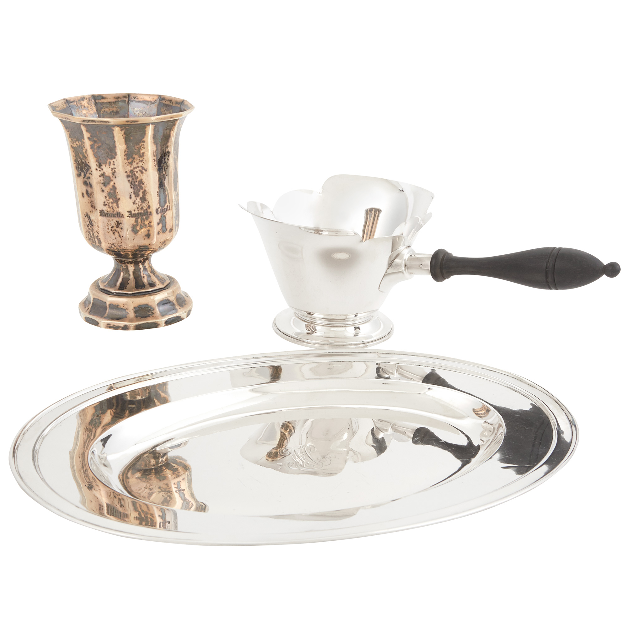 Lot image - Miscellaneous Group of Silver Articles