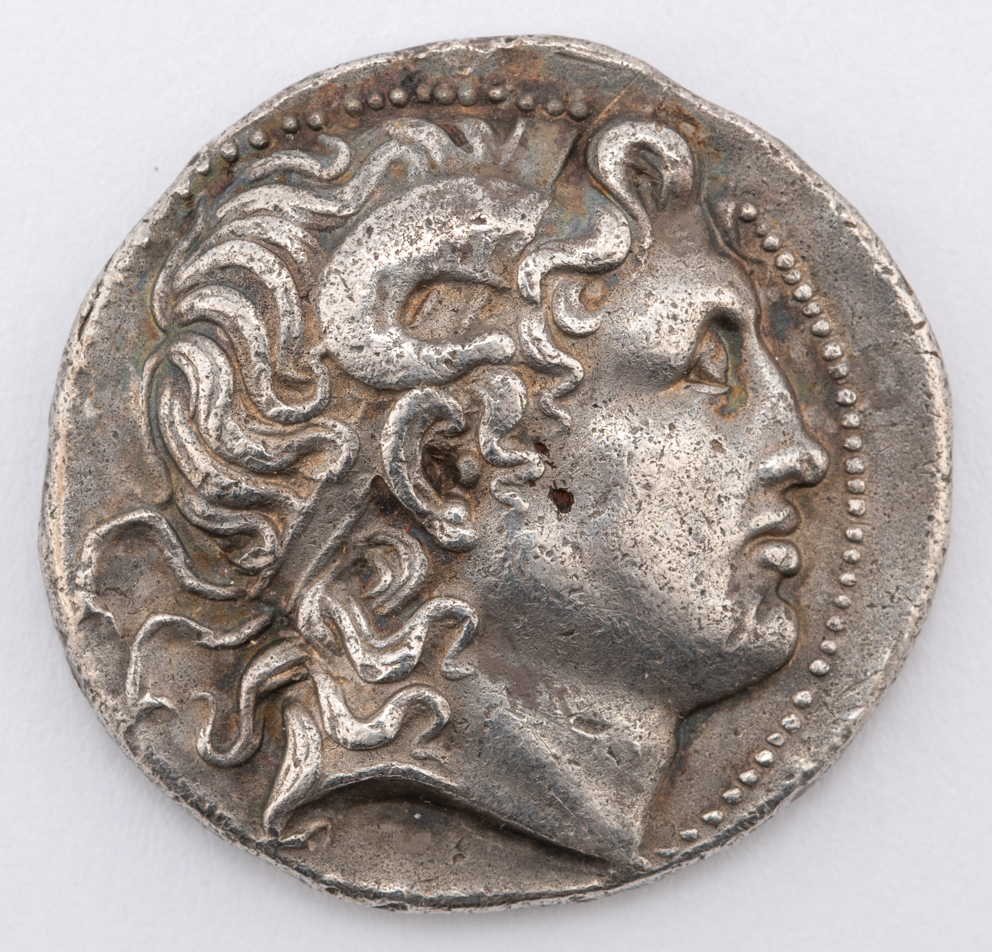 Lot image - Thrace. Thracian Kingdom - Lysimachos, ca. 305-281 BC or later. AR Tetradrachm (16.9g), Cyzicus mint.