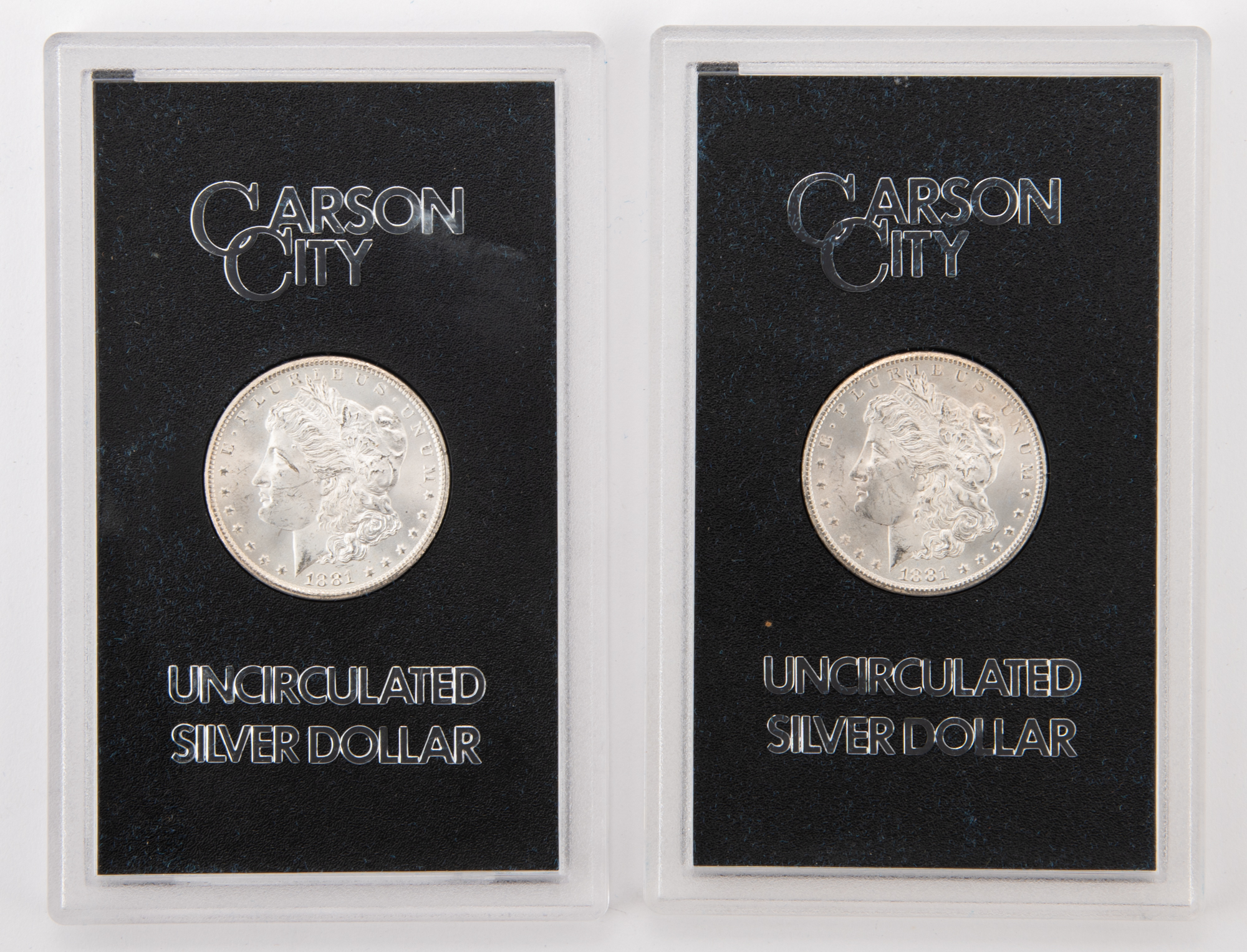 Lot image - United States G.S.A. 1881 Carson City Morgan Dollars