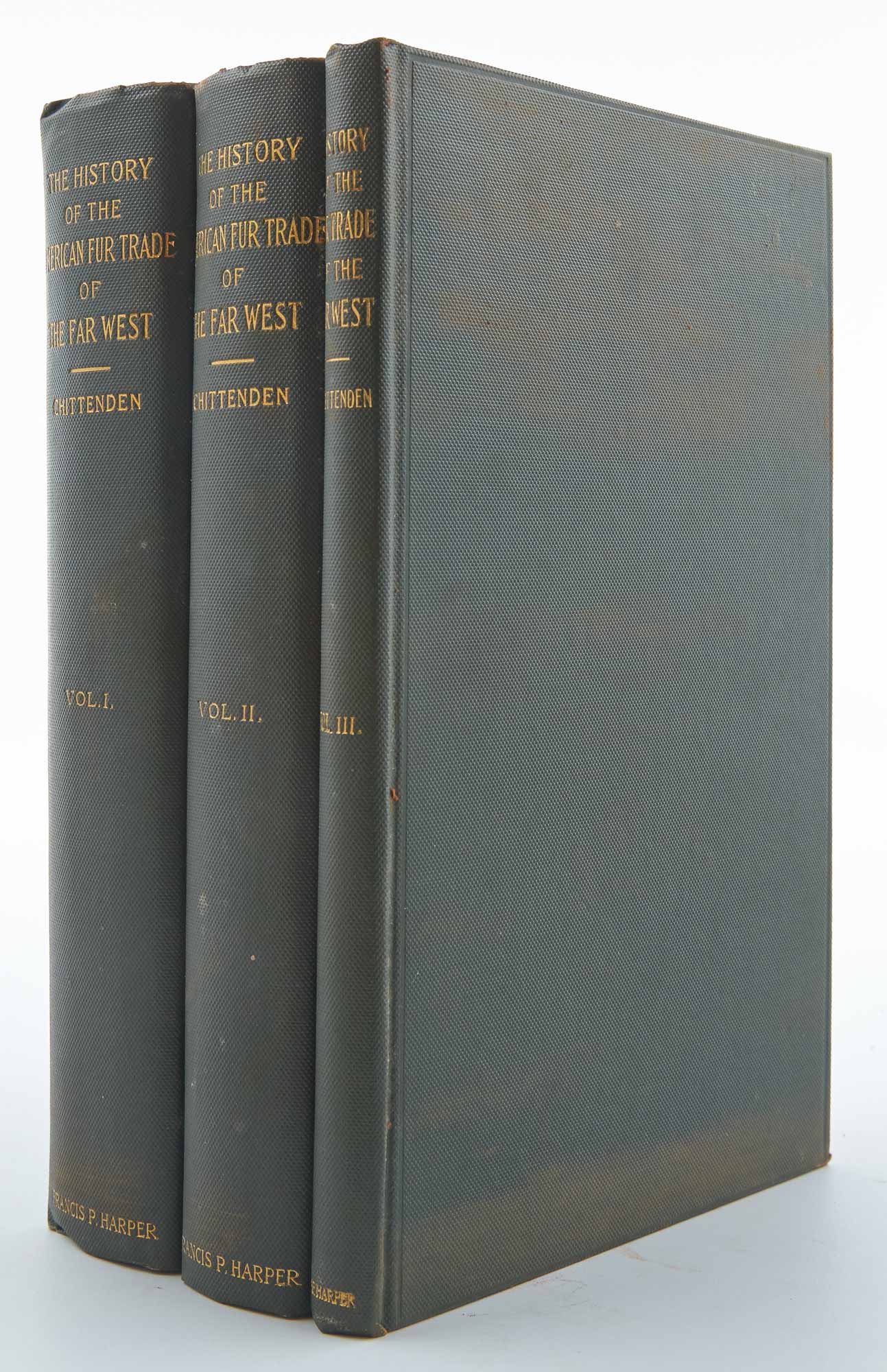 Lot image - CHITTENDEN, HIRAM MARTIN  The American Fur Trade of the Far West. A History of the Pioneer Trading Posts and Early Fur Companies of the Missouri Valley and the Rocky Mountains and of the Overland Commerce with Santa Fe.