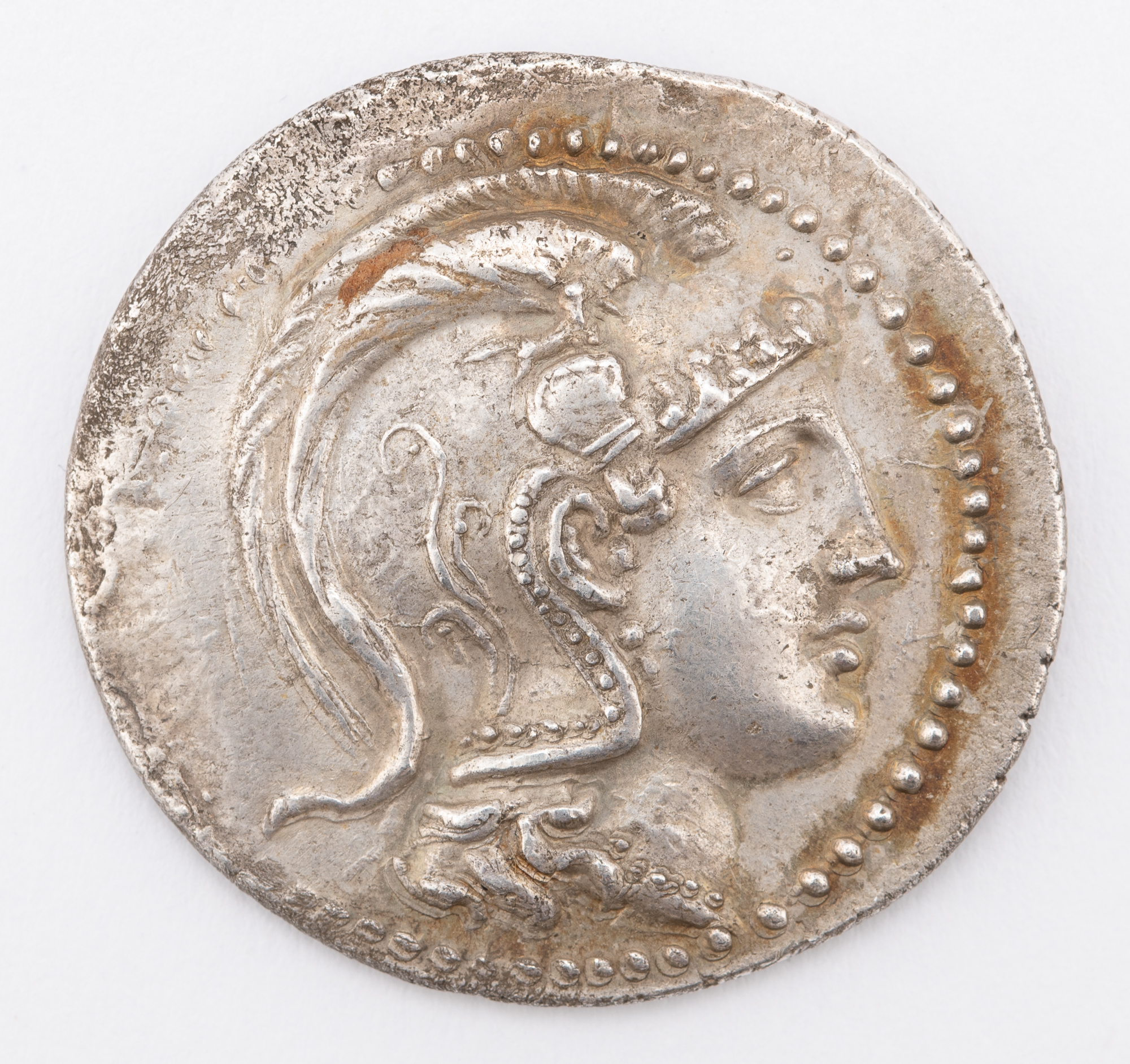 Lot image - Attica. Athens - New Style Coinage, ca. 165-42 BC. AR Tetradrachm (16.8g), ca. 159/8 BC.