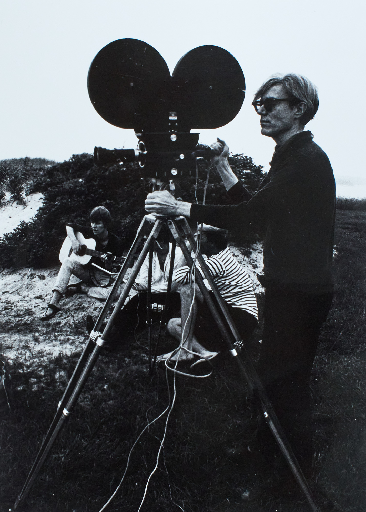 Lot image - Billy Name  Andy filming The Loves of Ondine.