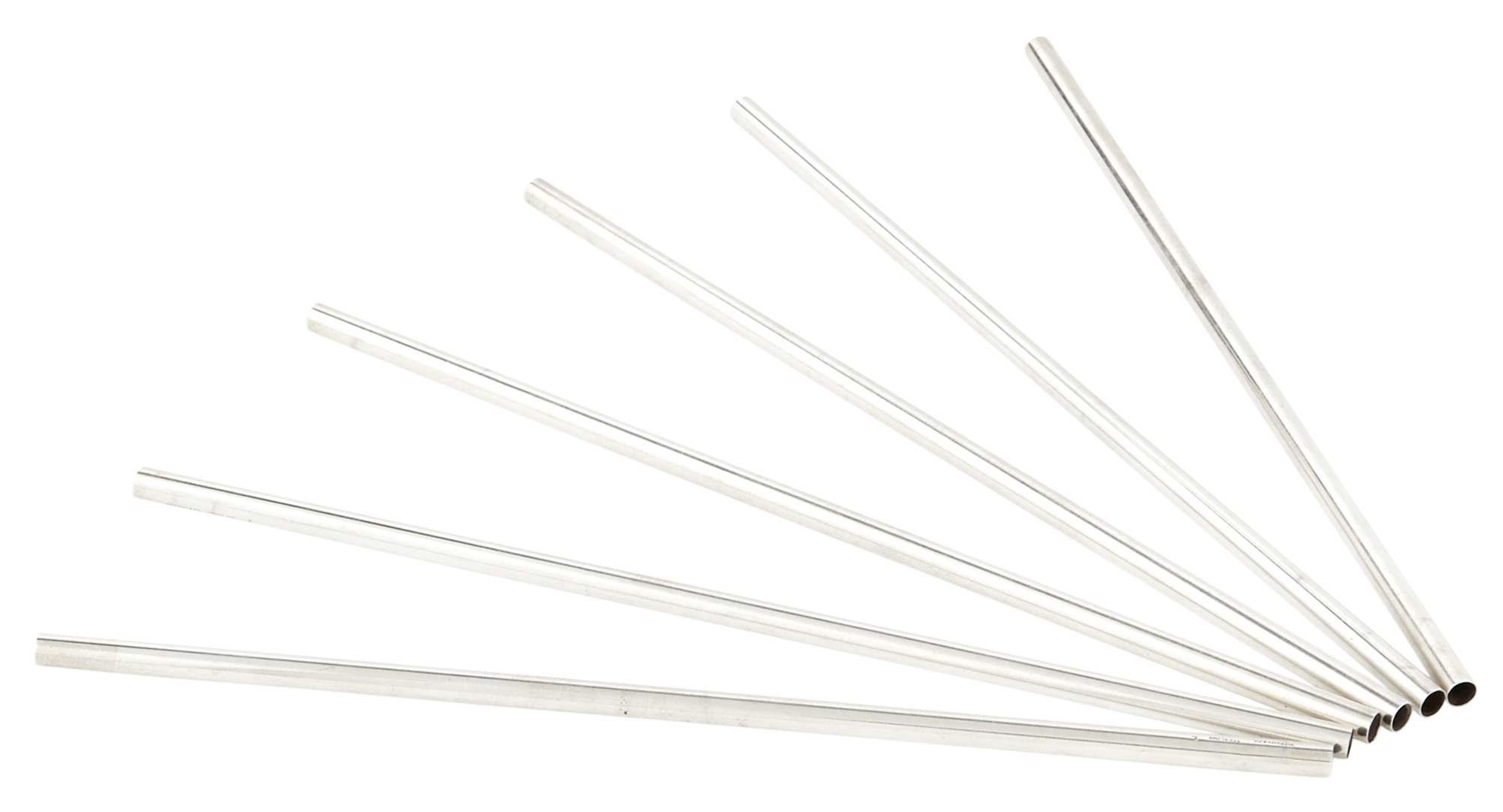 Lot image - Six Tiffany & Co. Sterling Silver Straws