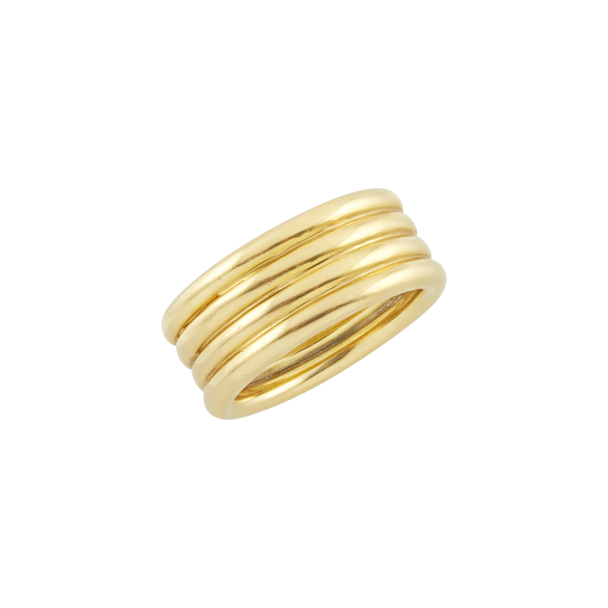 Lot image - Gold Band Ring, Cartier