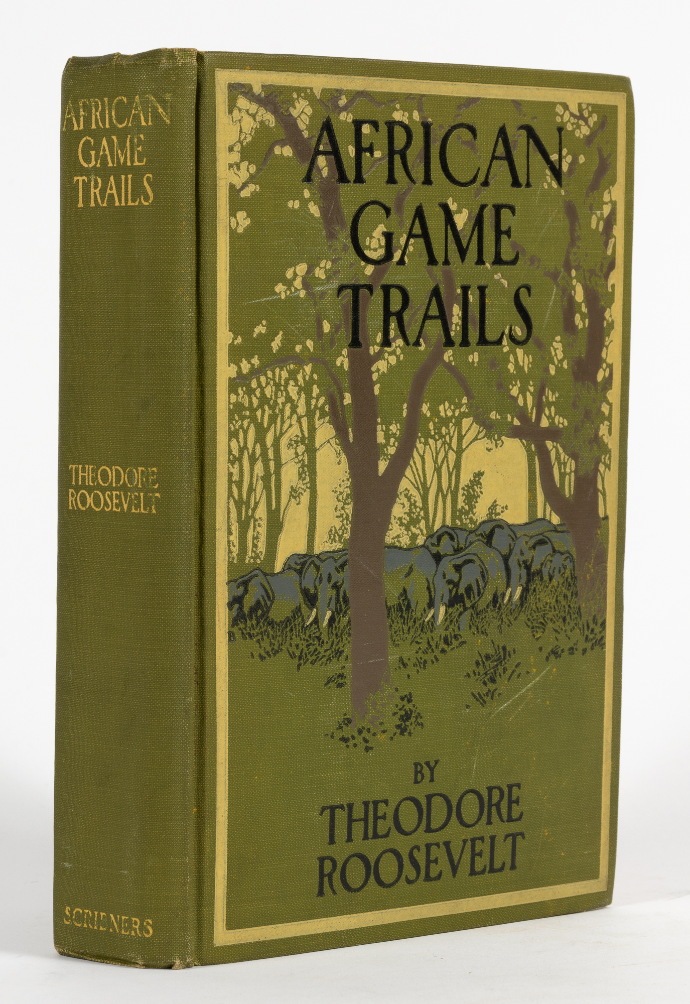 Lot image - ROOSEVELT, THEODORE  African Game Trails. An account of the African wanderings of an American hunter-naturalist.