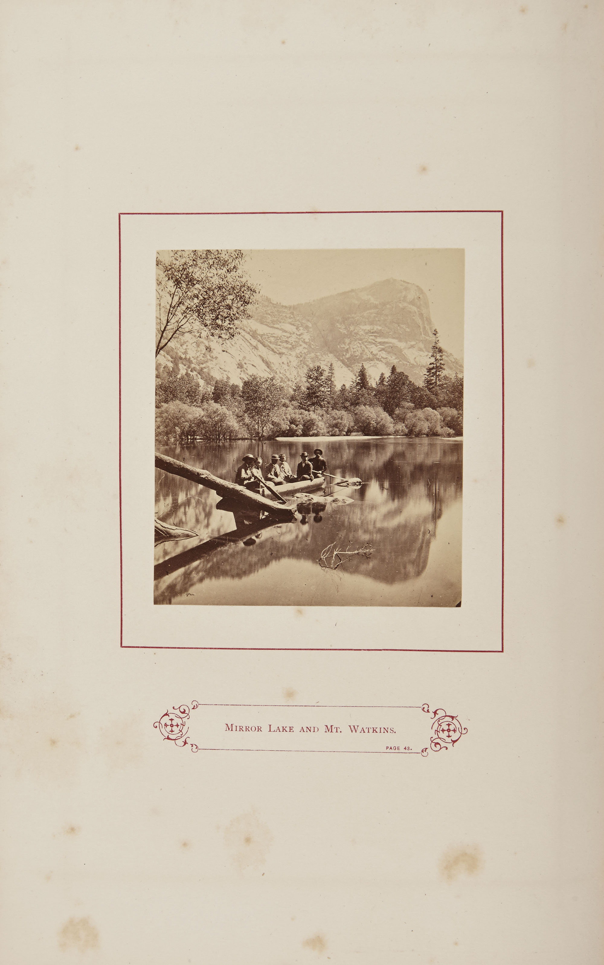 Lot image - [CALIFORNIA PHOTOGRAPHY]  KNEELAND, SAMUEL. The Wonders of Yosemite Valley and California