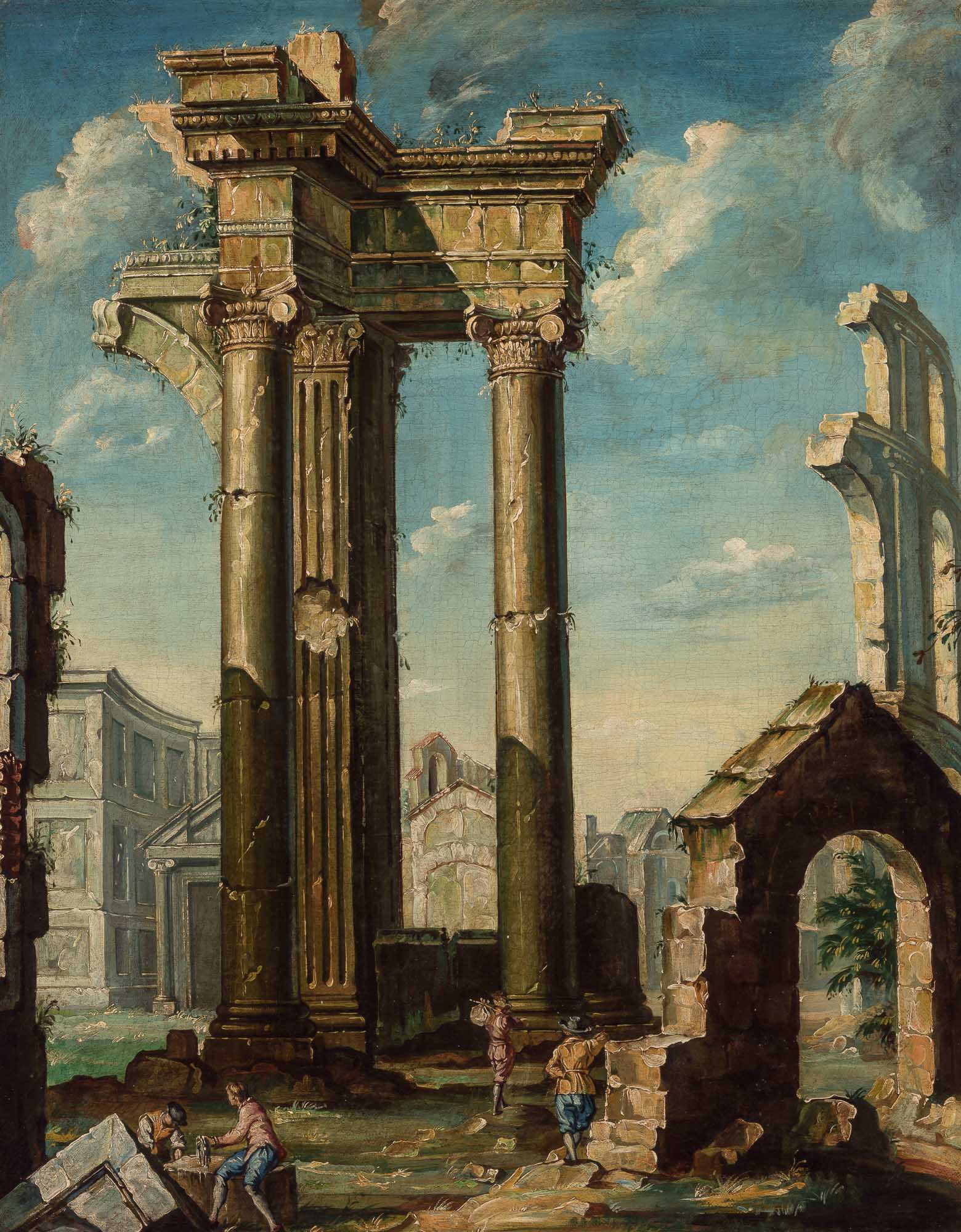 Lot image - Manner of Leonardo Coccorante