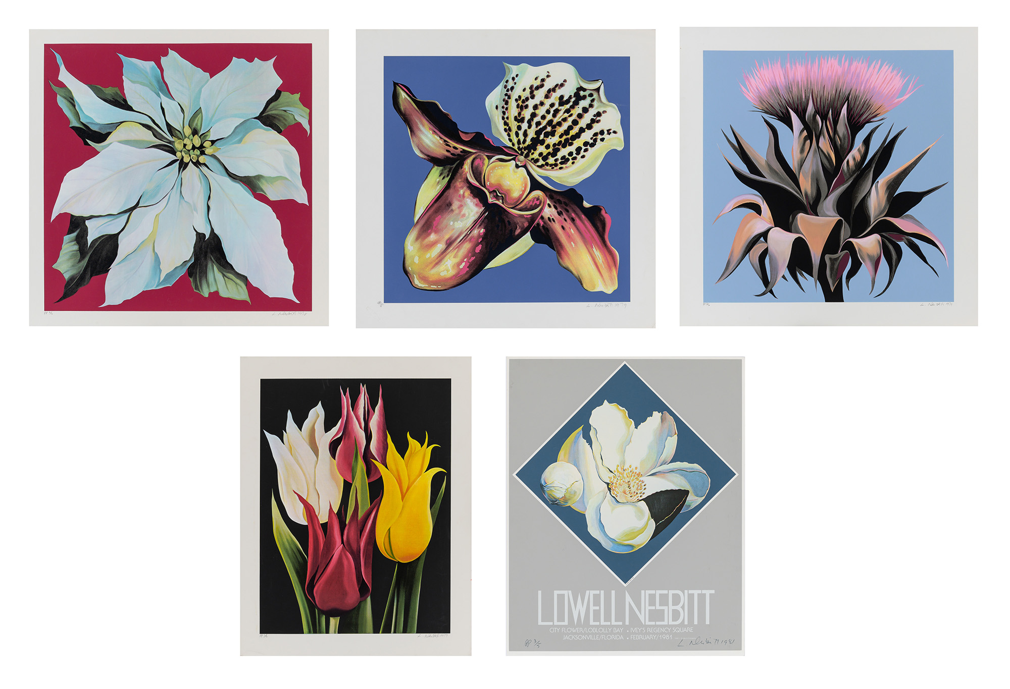 Lot image - Lowell Nesbitt (1933-1993)