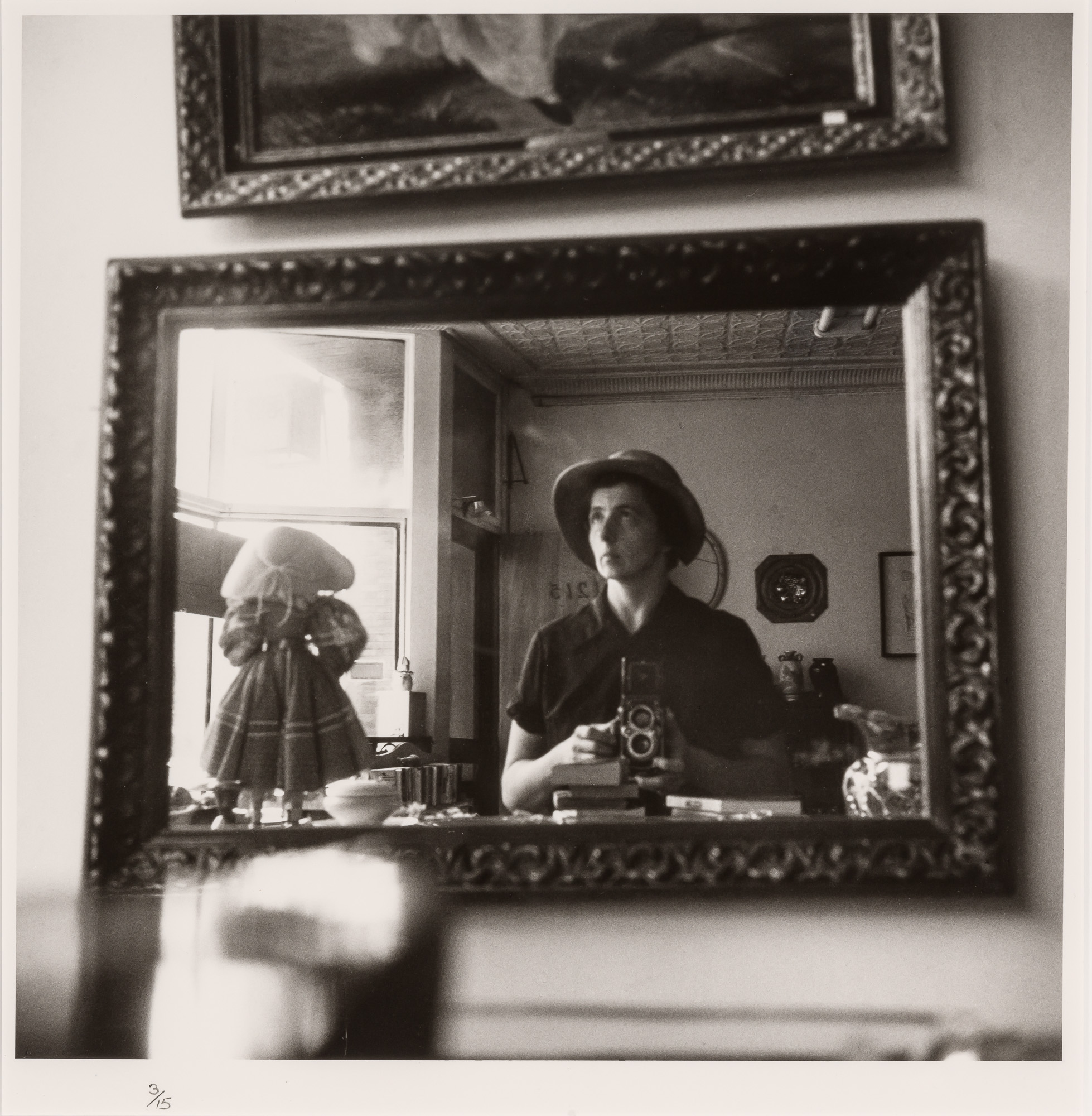 Lot image - MAIER, VIVIAN (1926-2009)  Self Portrait