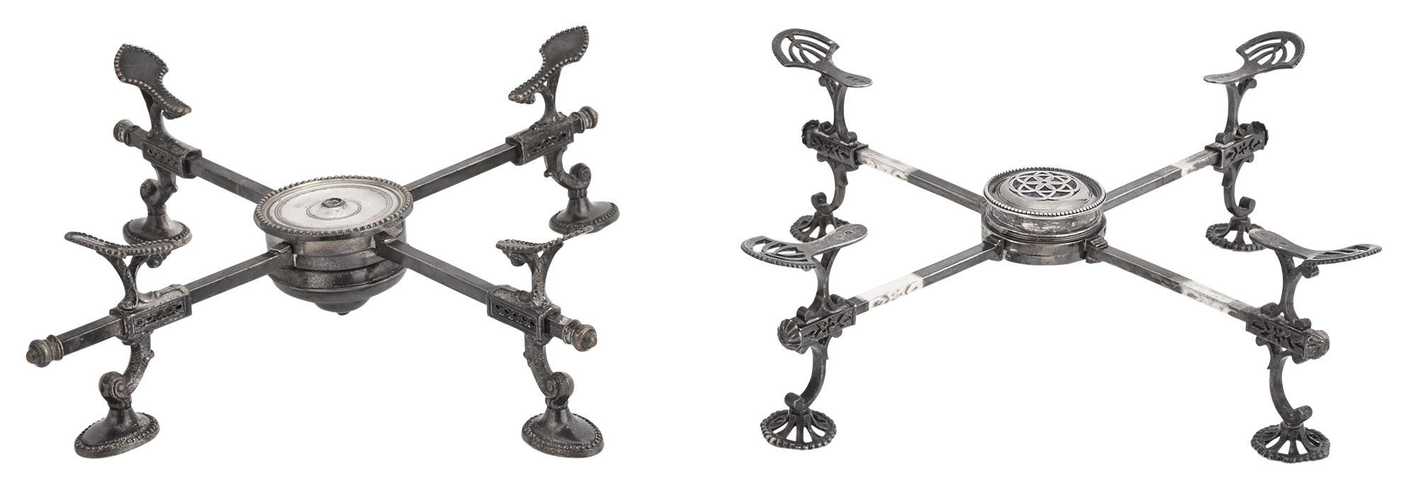 Lot image - George III Sterling Silver Dish Cross