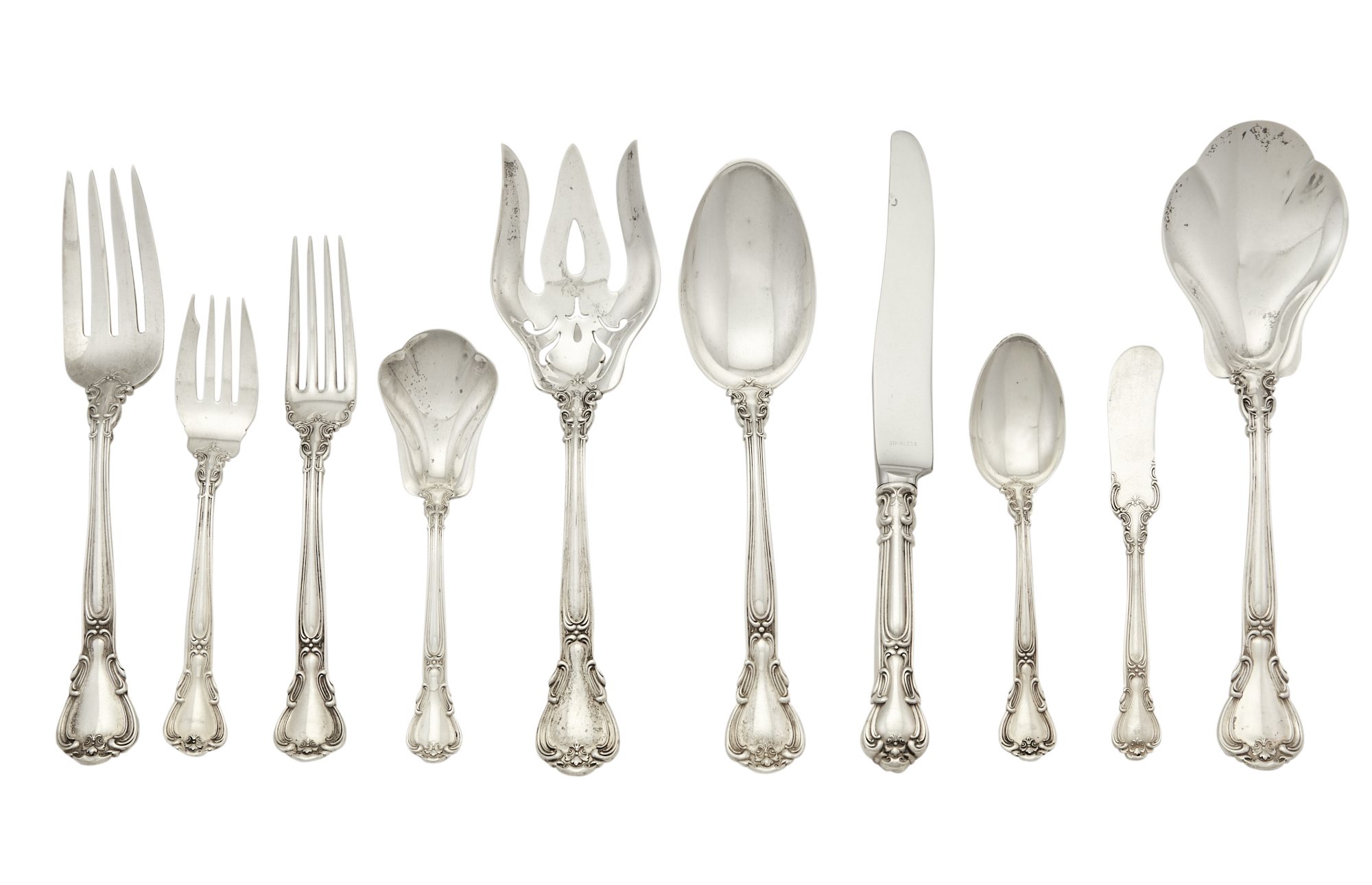 Lot image - Gorham Sterling Silver Chantilly