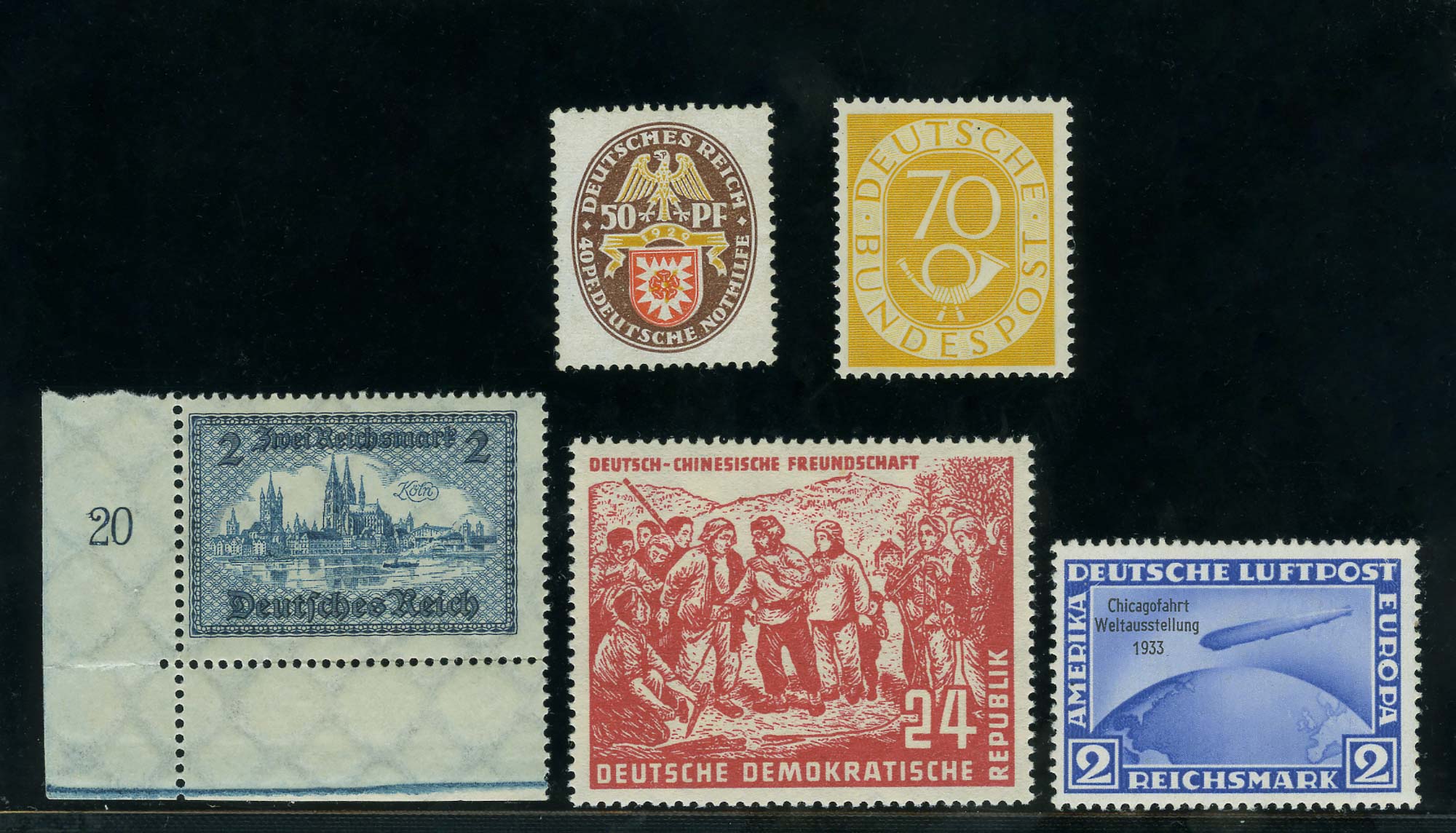 Lot image - German Stamp Collection