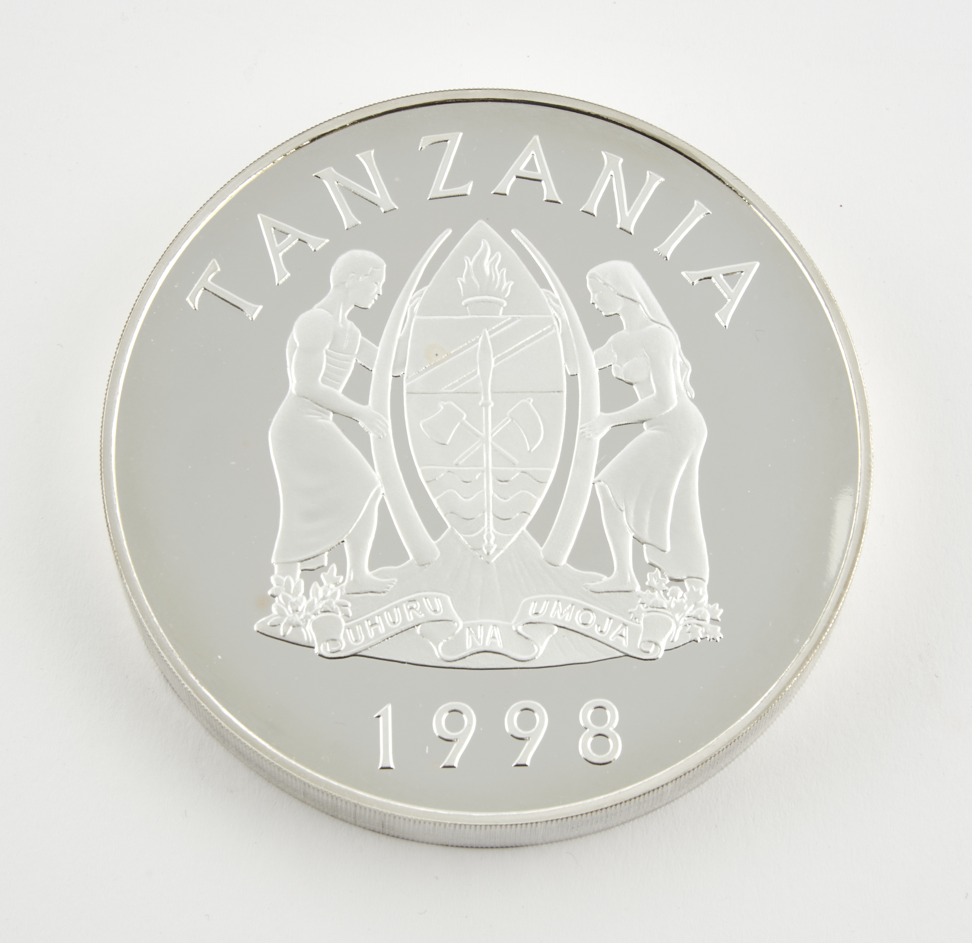 Lot image - Tanzania 1998 Silver Wildlife Issue  KM# 35/55