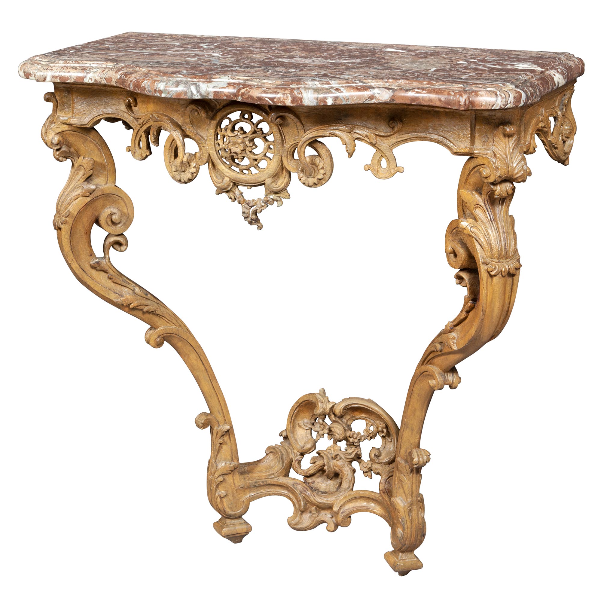 Lot image - Louis XV Oak Console