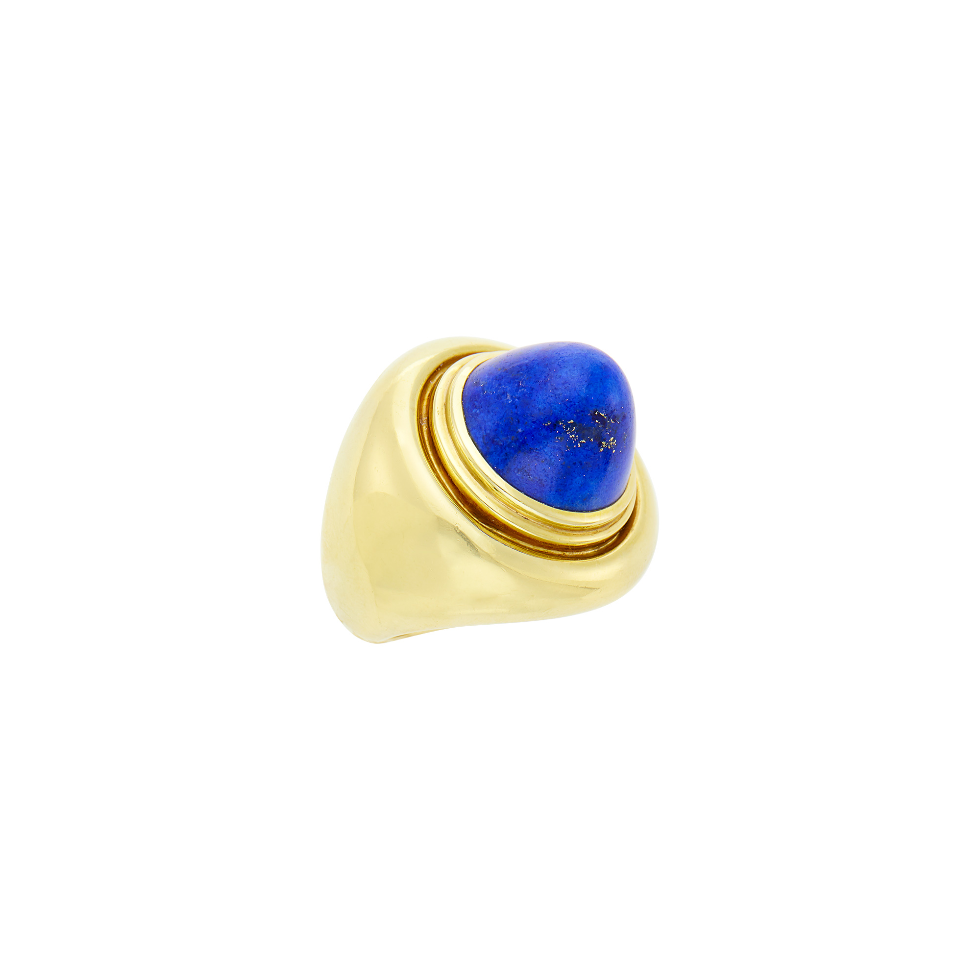 Lot image - Tiffany & Co., Paloma Picasso Gold and Lapis Ring