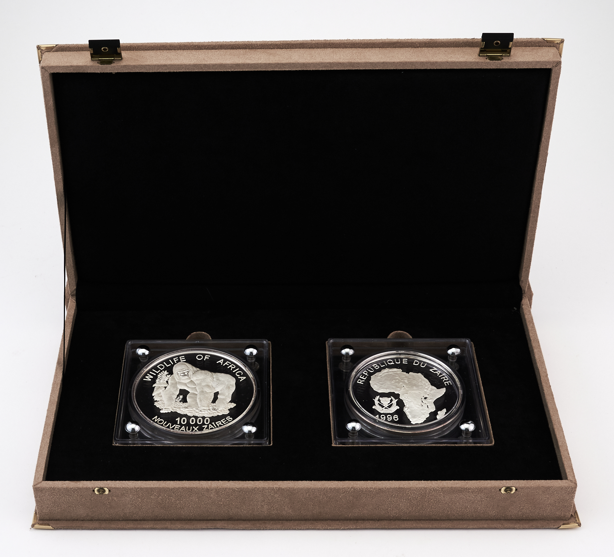 Lot image - Zaire 1996 Wildlife Issue KM 25, 26