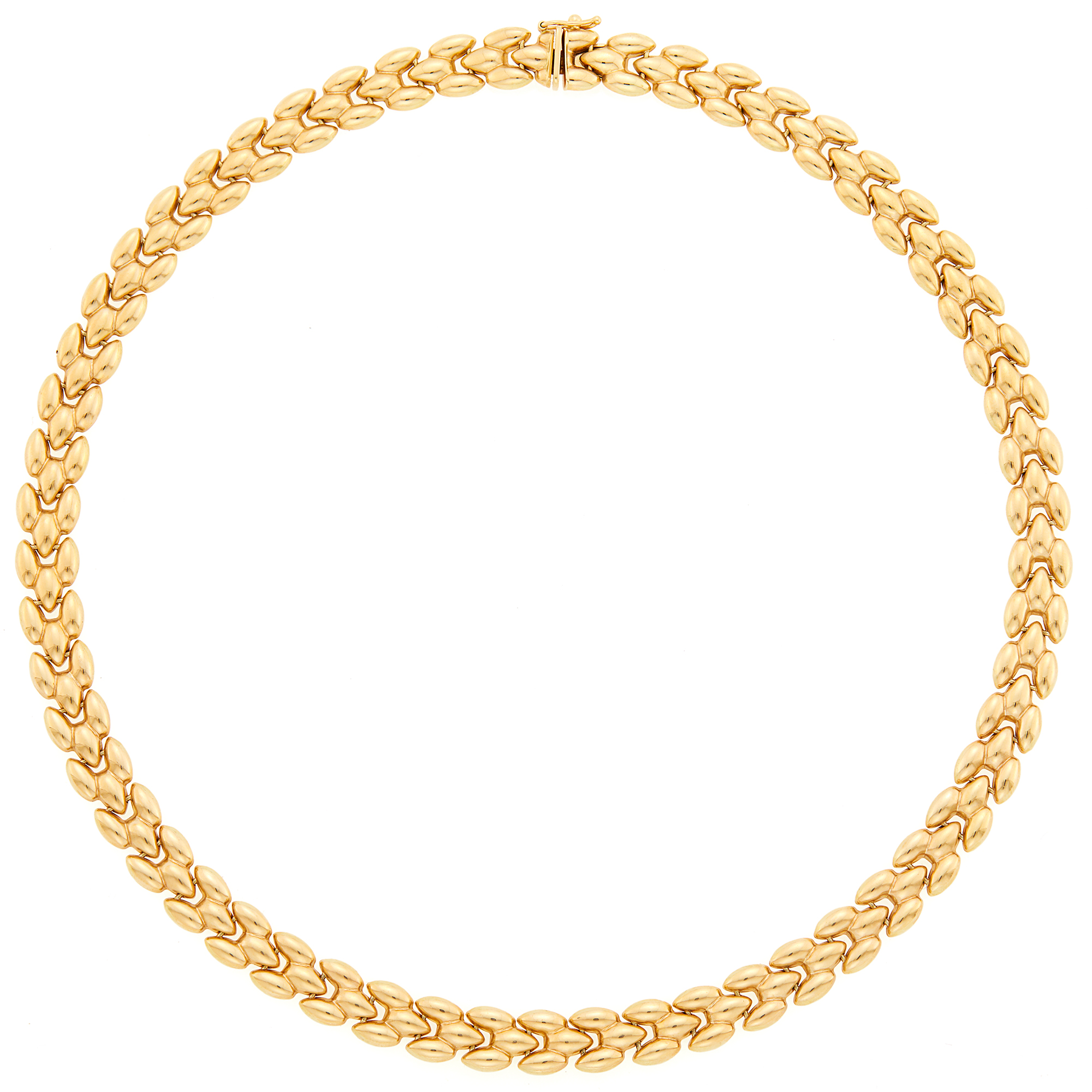 Lot image - Gold Necklace