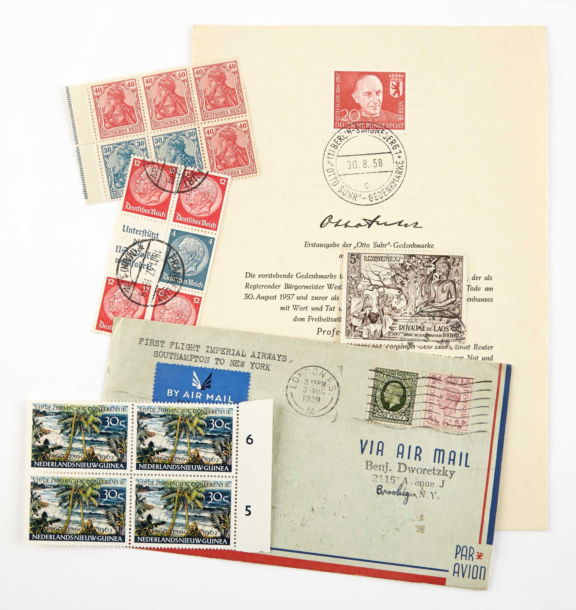 Lot image - World Wide Postage Stamp Group