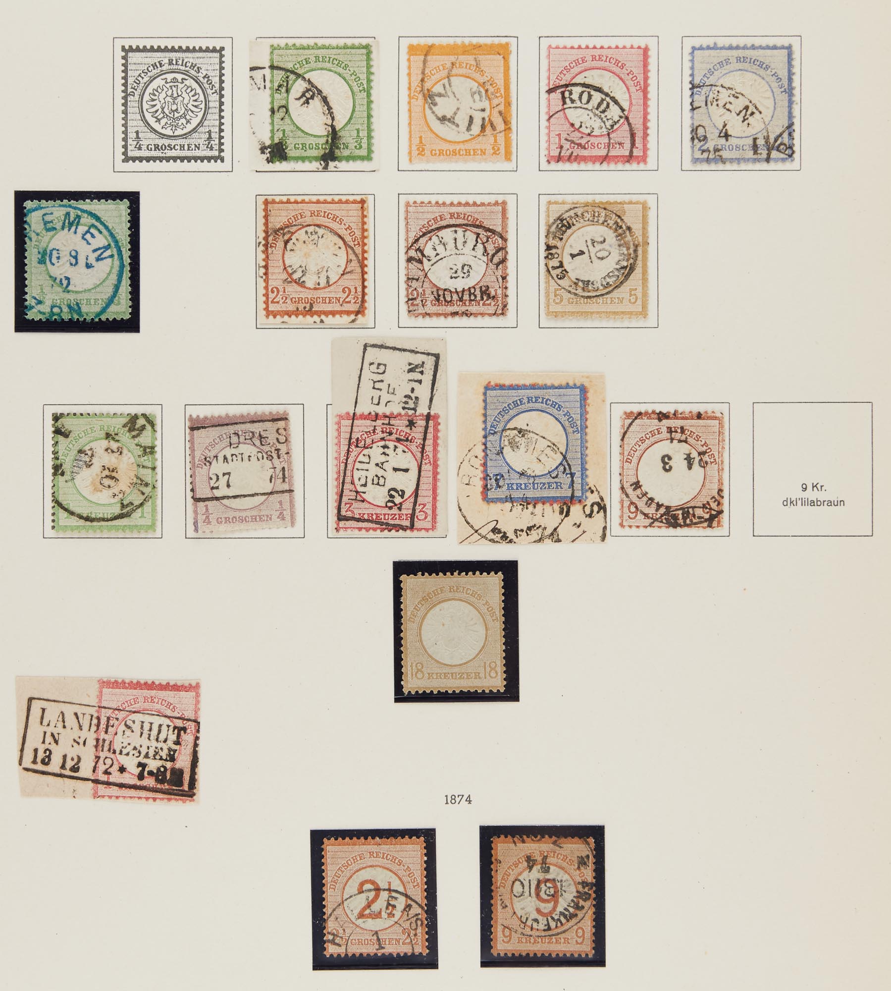 Lot image - Germany and Area Stamp Collection