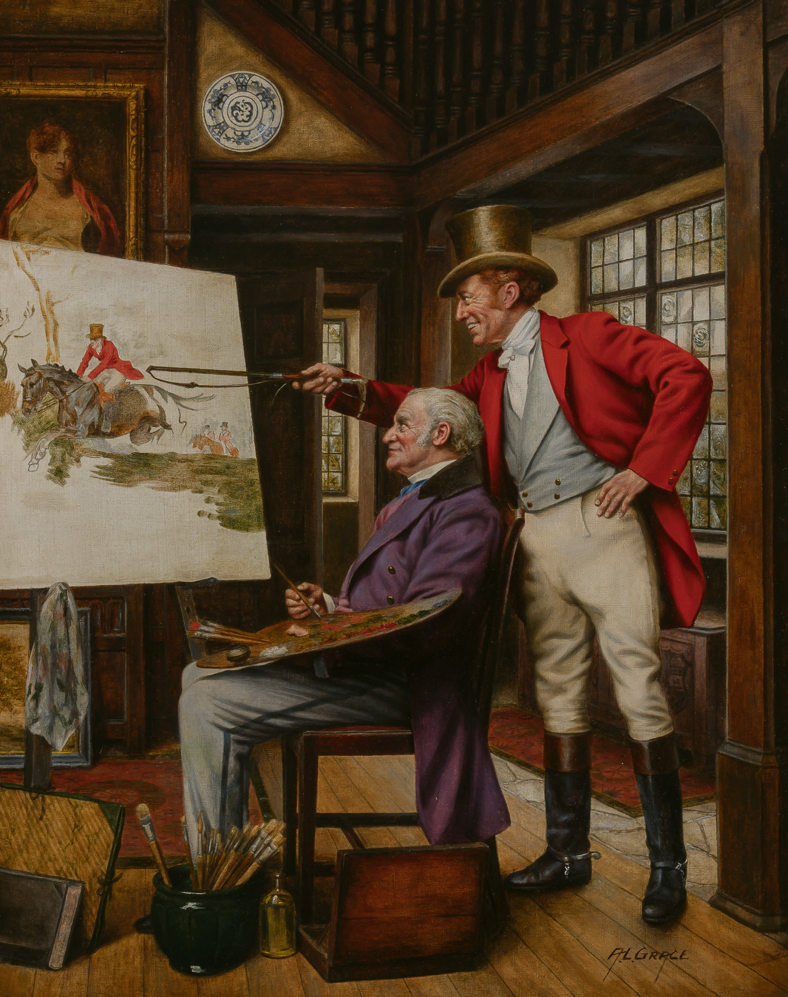 Lot image - Alfred Lyndon Grace